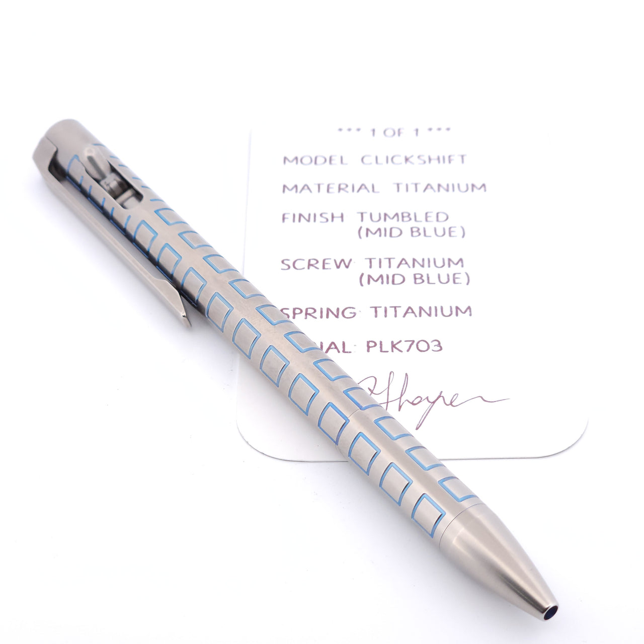 PenLab™ Custom Pen: PLK703 * 1 of 1 *