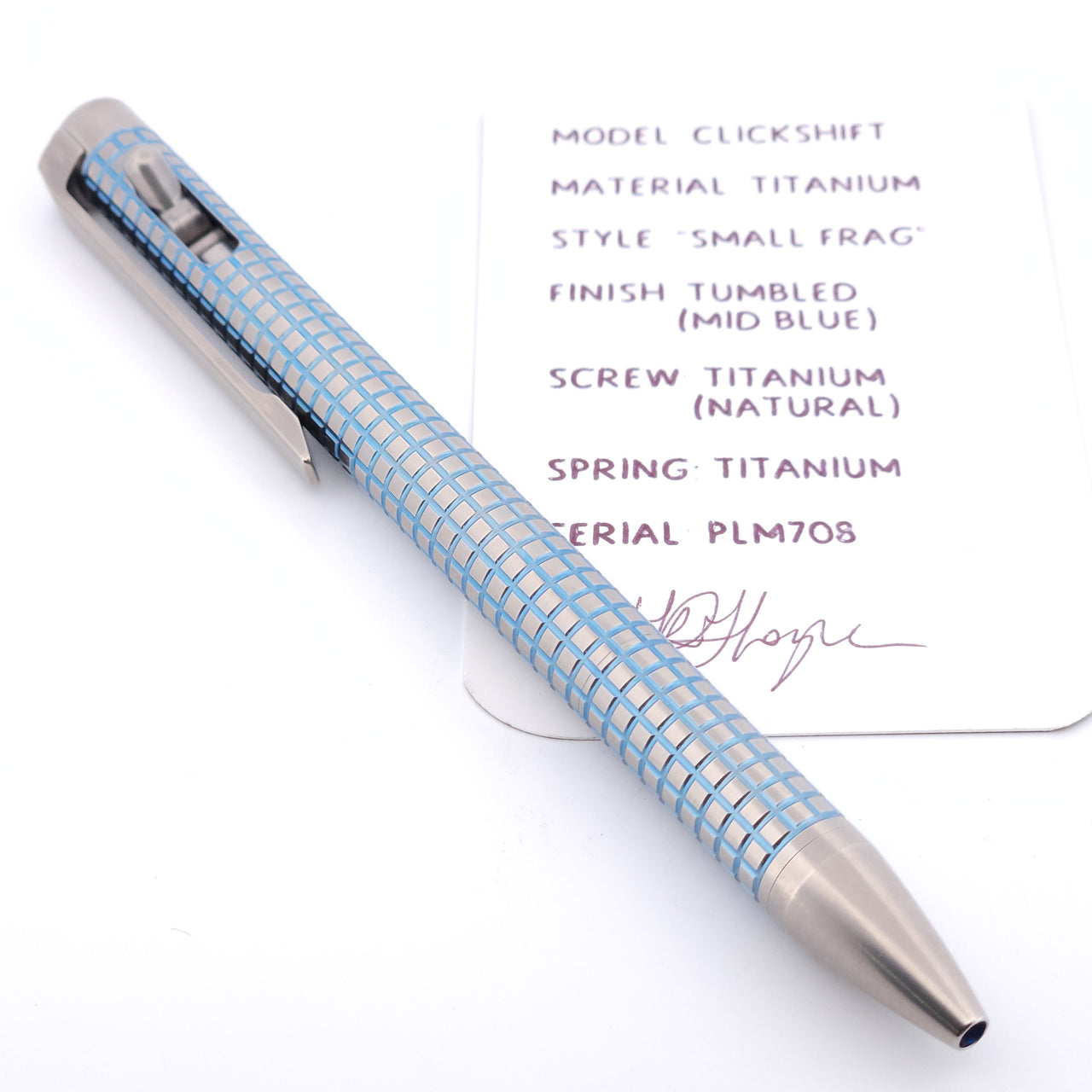 PenLab™ Custom Pen: PLM708 - "Small Frag"
