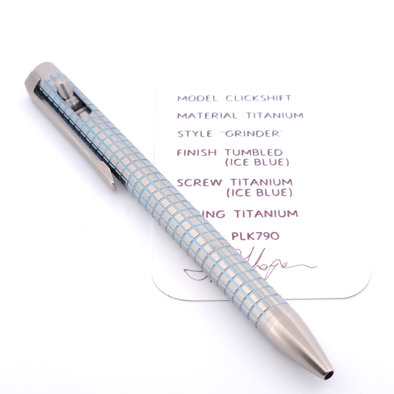 PenLab™ Custom Pen: PLK790 - "Grinder"