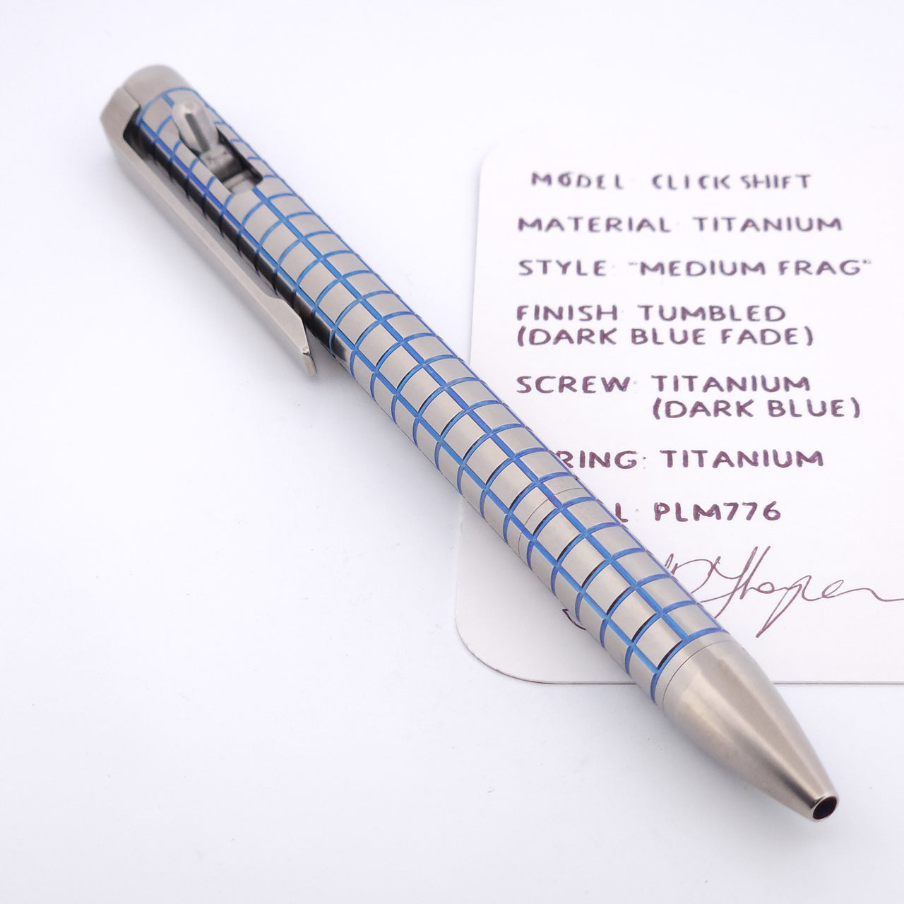 PenLab™ Custom Pen: PLM776 - "Medium Frag"