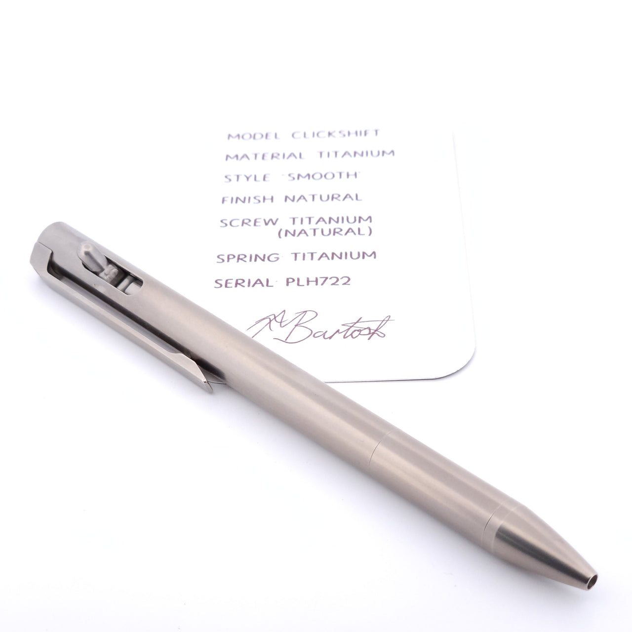 PenLab™ Custom Pen: PLH722 - "Smooth"