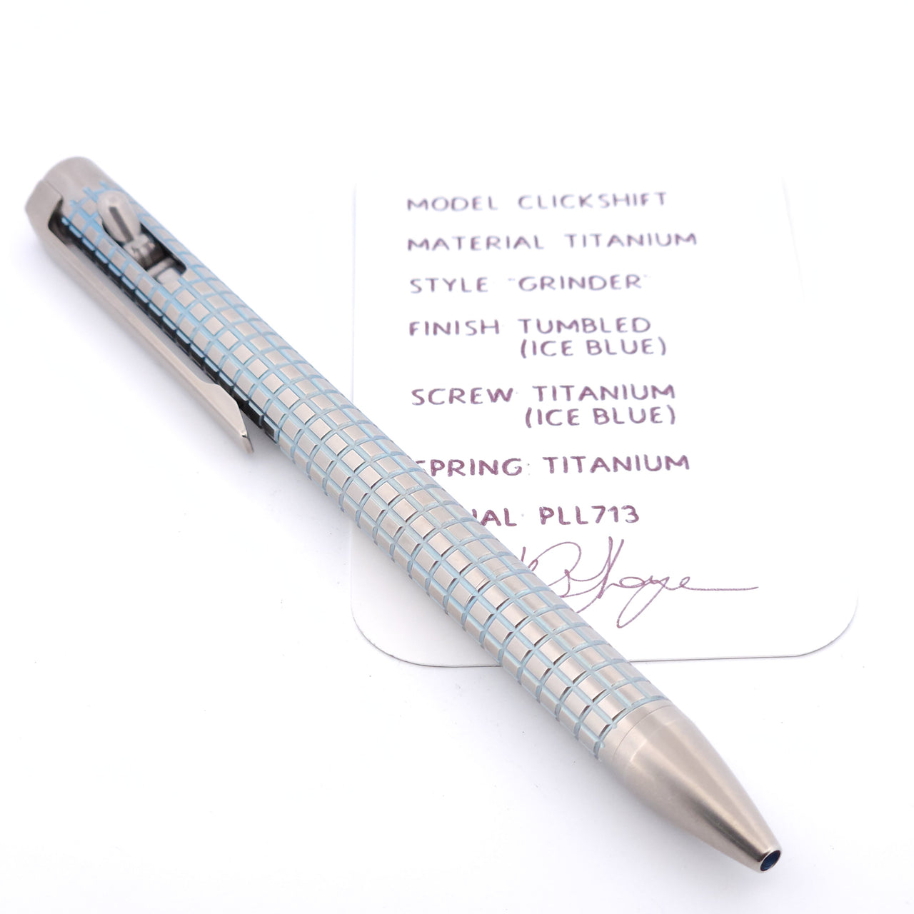 PenLab™ Custom Pen: PLL713 - "Grinder"