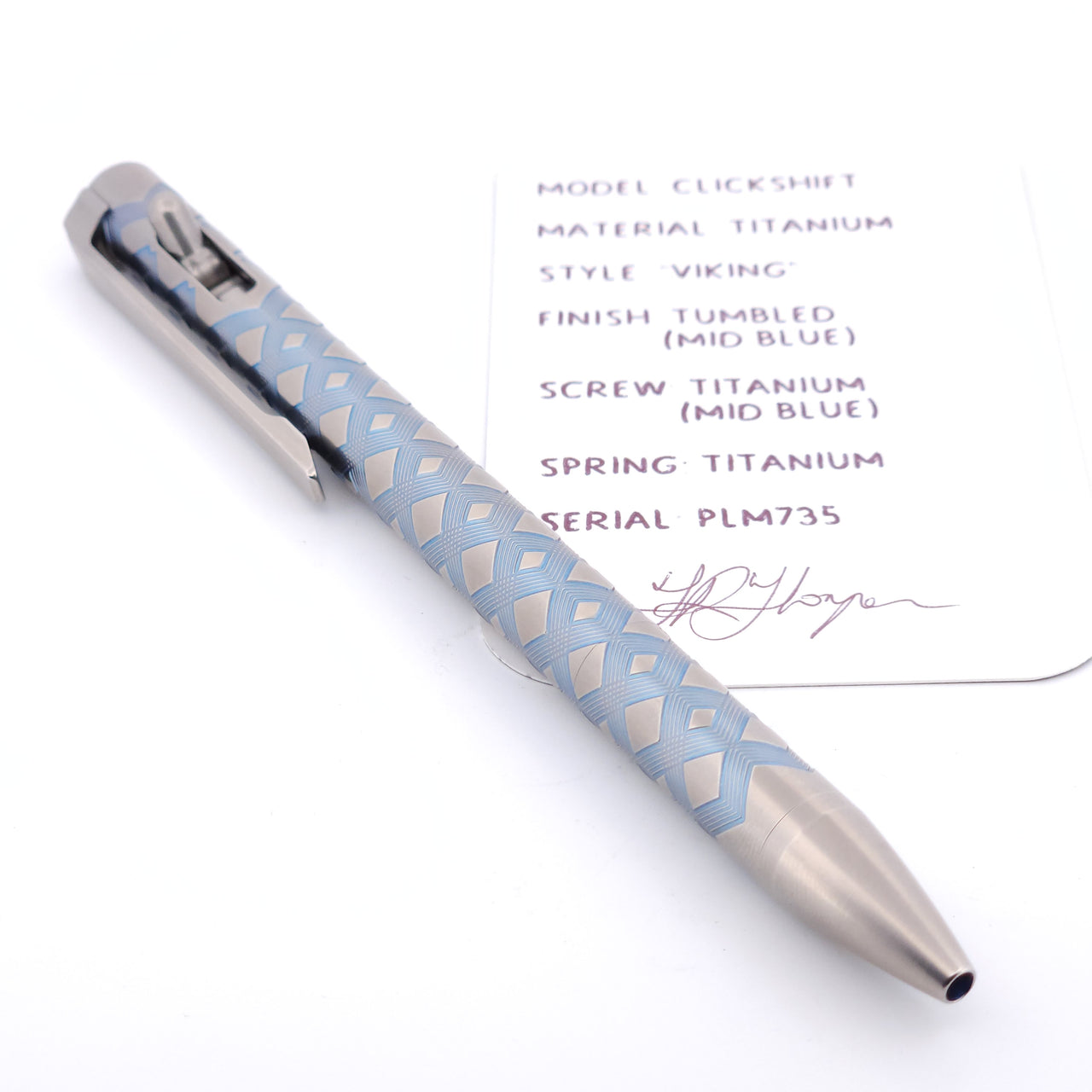 PenLab™ Custom Pen: PLM735 - "Viking"