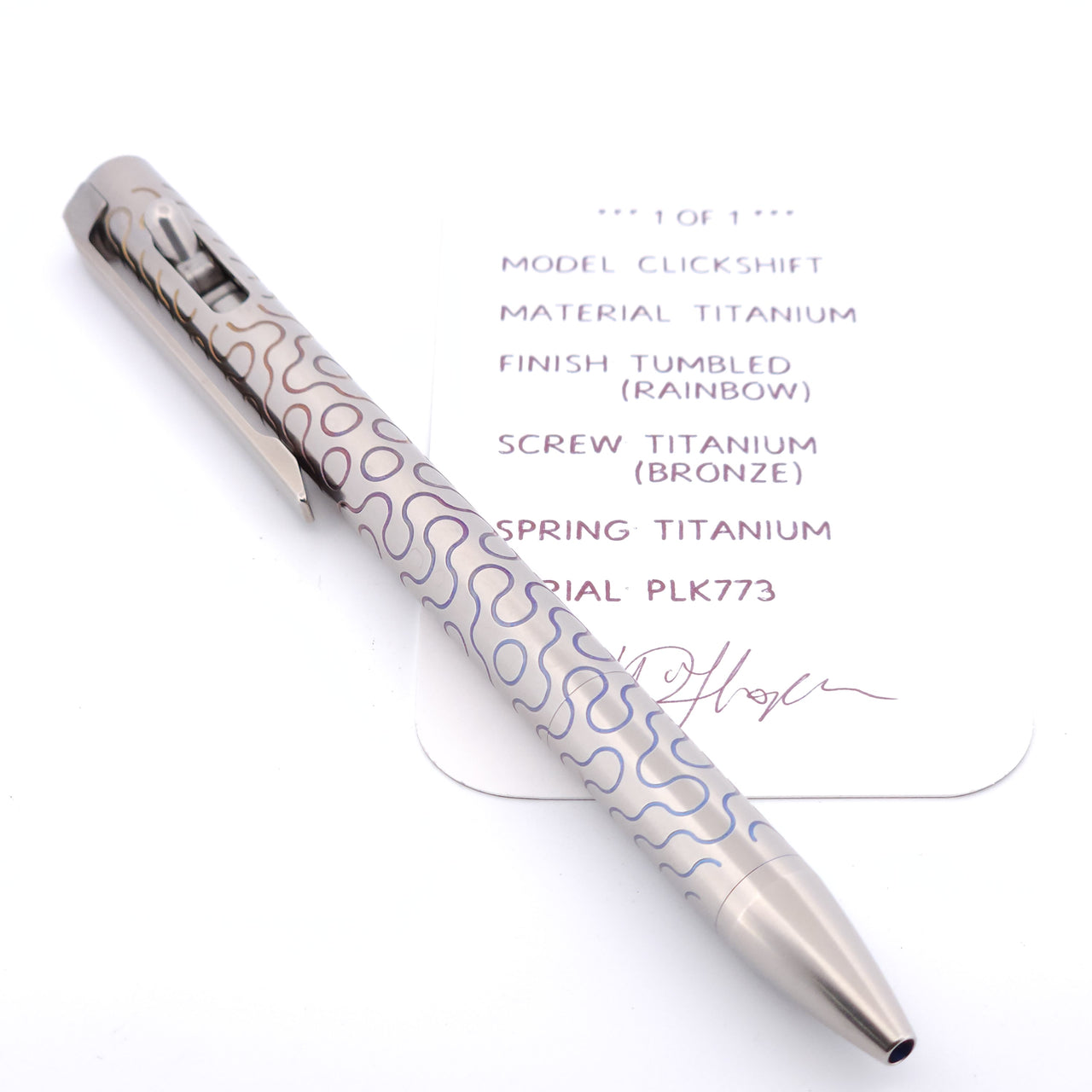 PenLab™ Custom Pen: PLK773 * 1 of 1 *