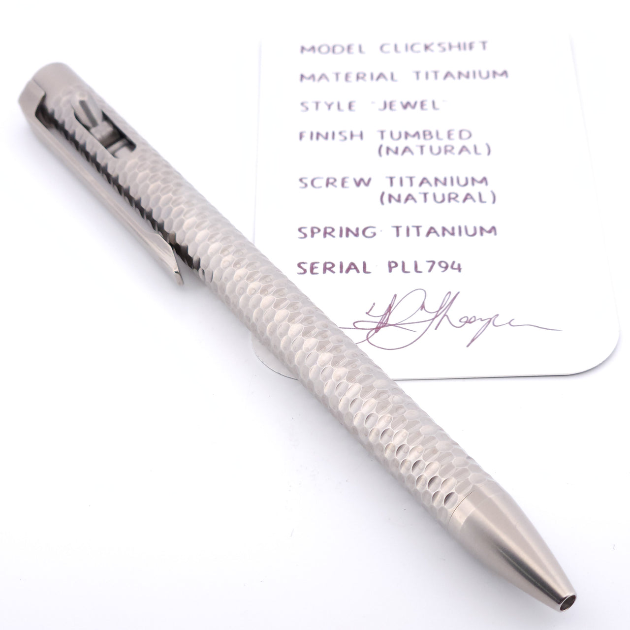 PenLab™ Custom Pen: PLL794 - "Jewel"