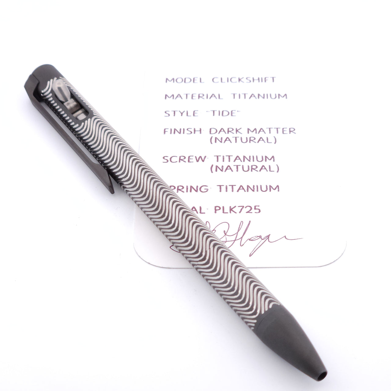 PenLab™ Custom Pen: PLK725 - "Tide"