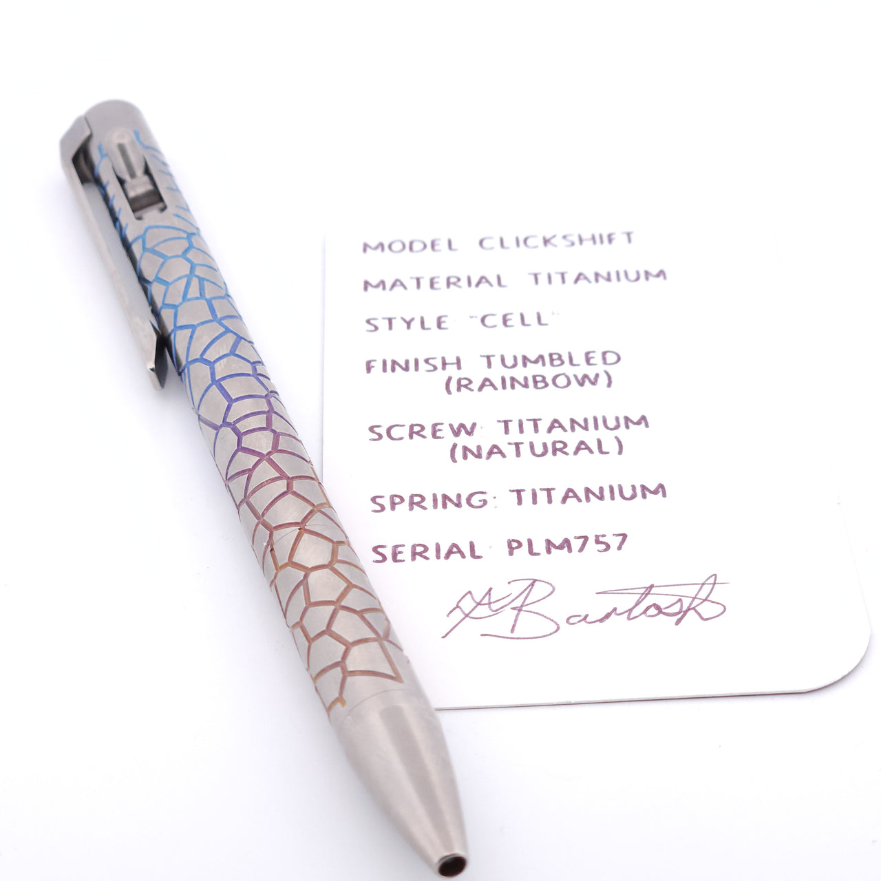 PenLab™ Custom Pen: PLM757 - "Cell"