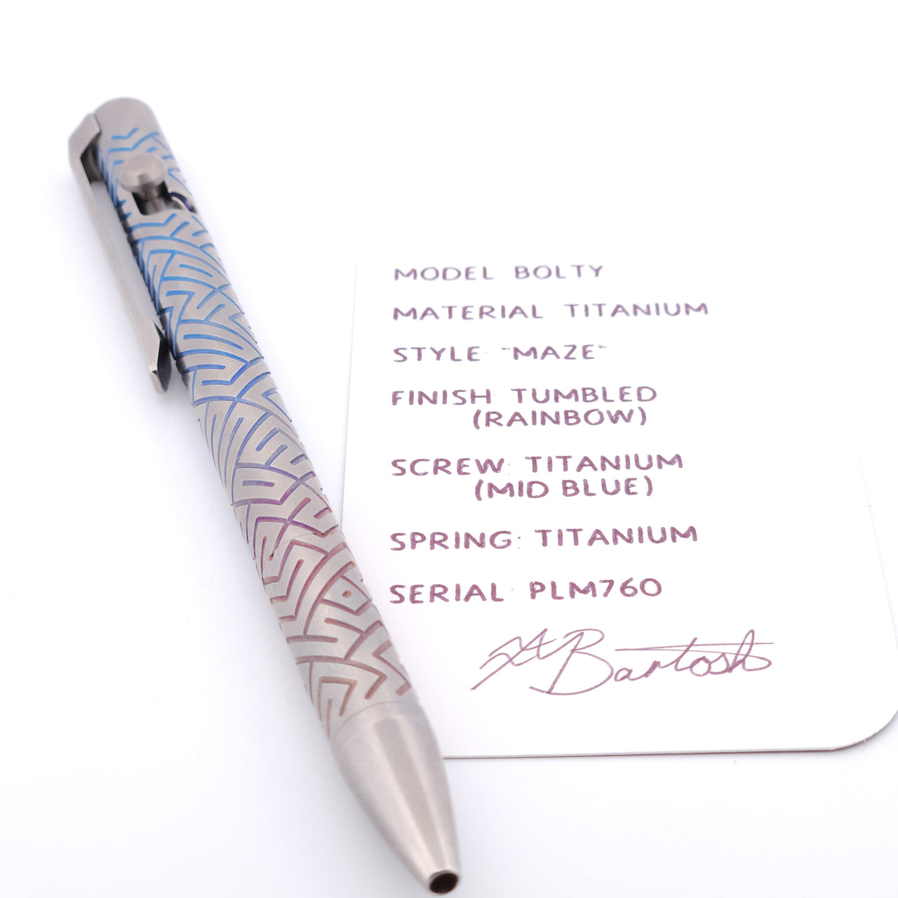 PenLab™ Bolty: PLM760 "Maze"