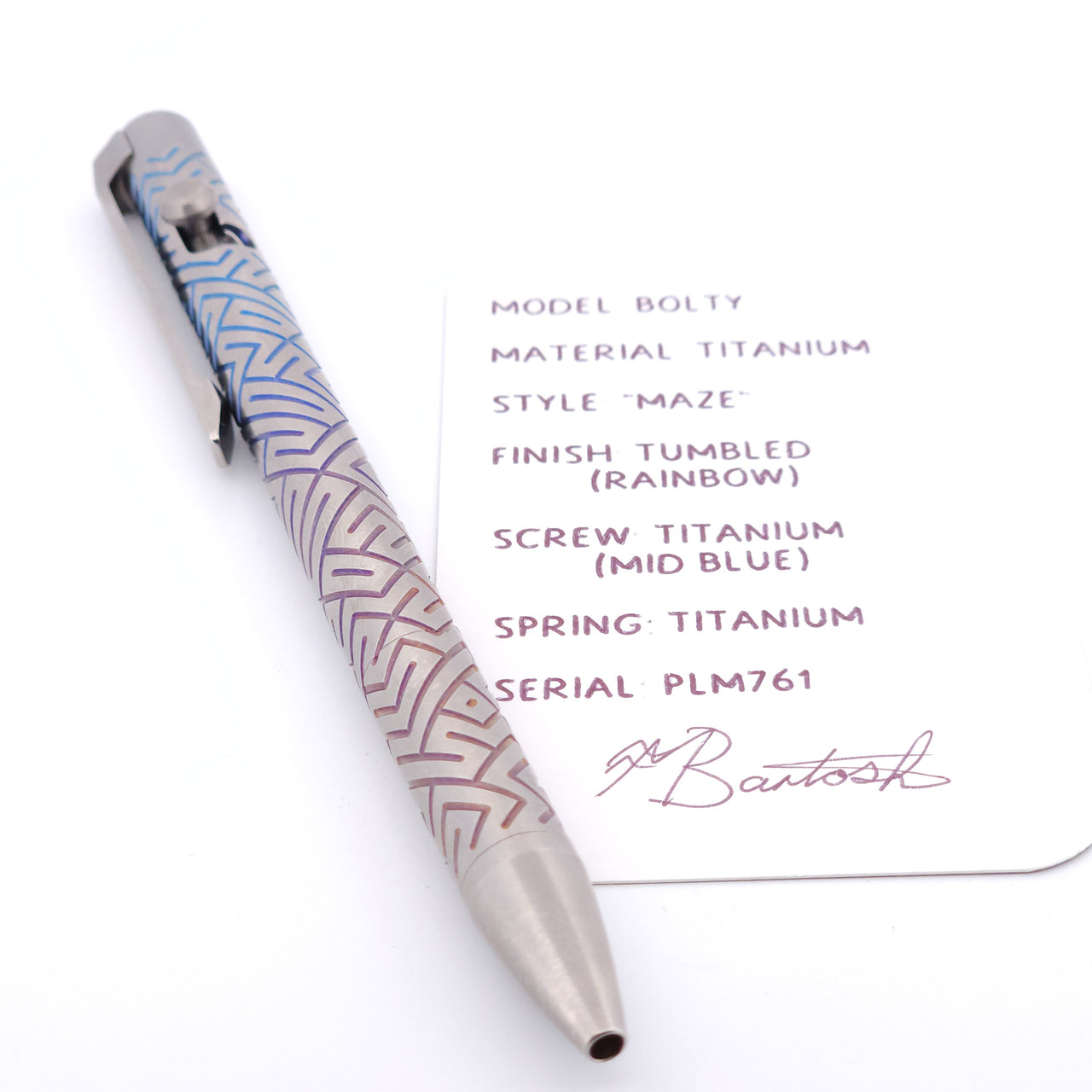 PenLab™ Bolty: PLM761 "Maze"