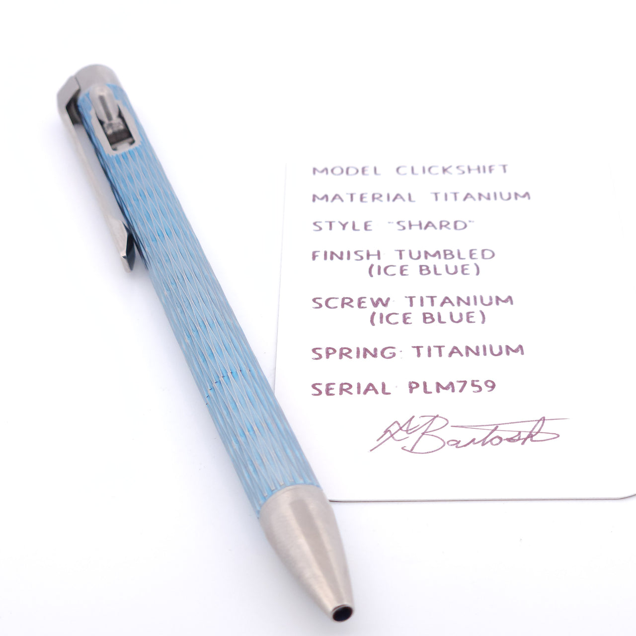 PenLab™ Custom Pen: PLM759 - "Shard"