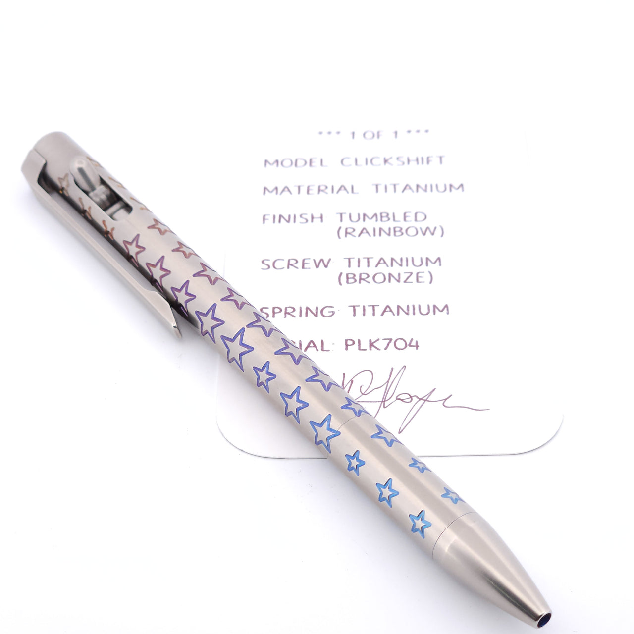 PenLab™ Custom Pen: PLK704 * 1 of 1 *