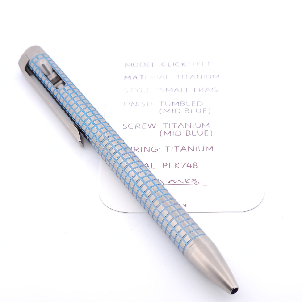 PenLab™ Custom Pen: PLK748 - "Small Frag"