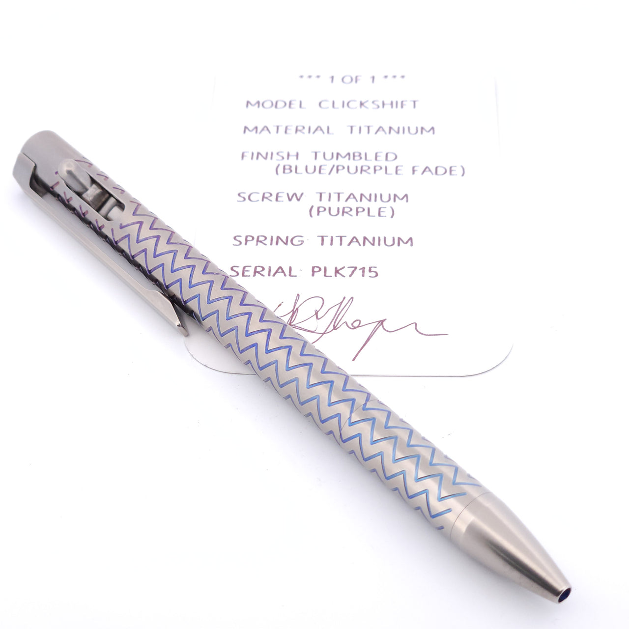 PenLab™ Custom Pen: PLK715 * 1 of 1 *