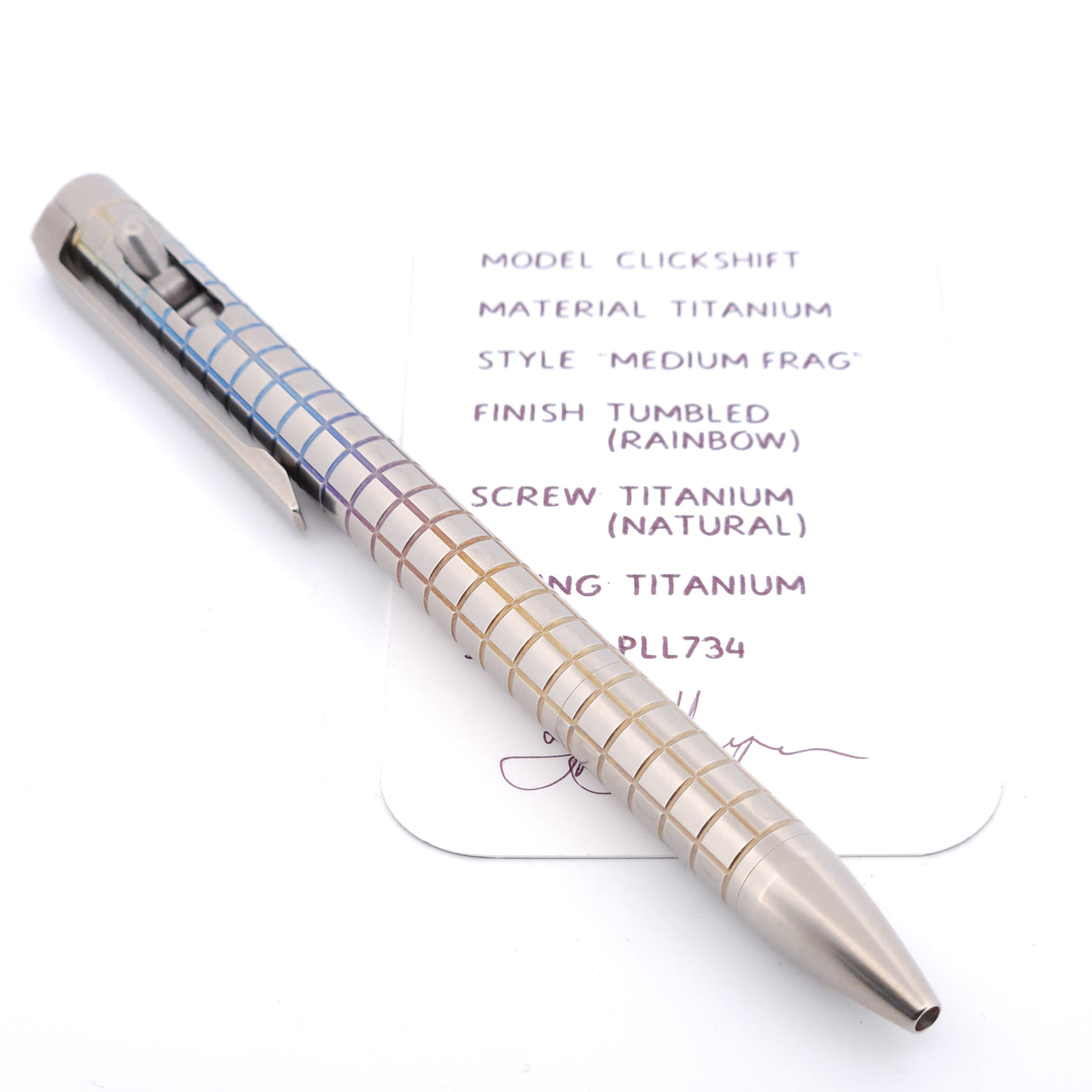 PenLab™ Custom Pen: PLL734 - "Medium Frag"