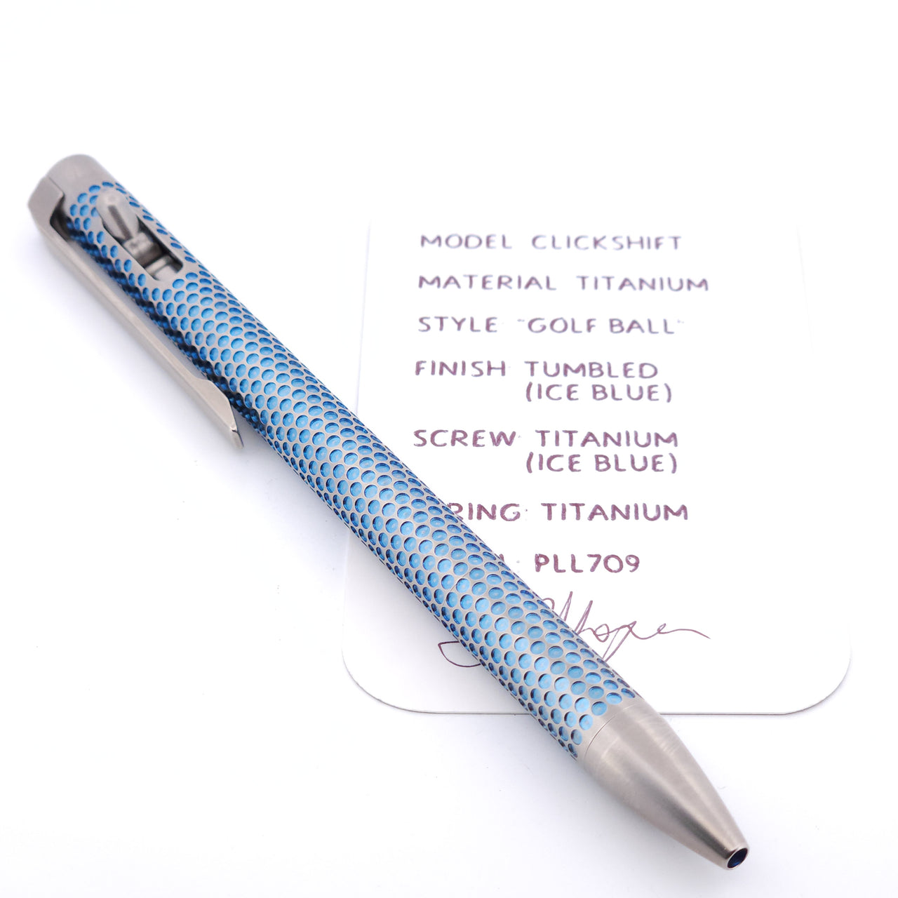 PenLab™ Custom Pen: PLL709 - "Golf Ball"