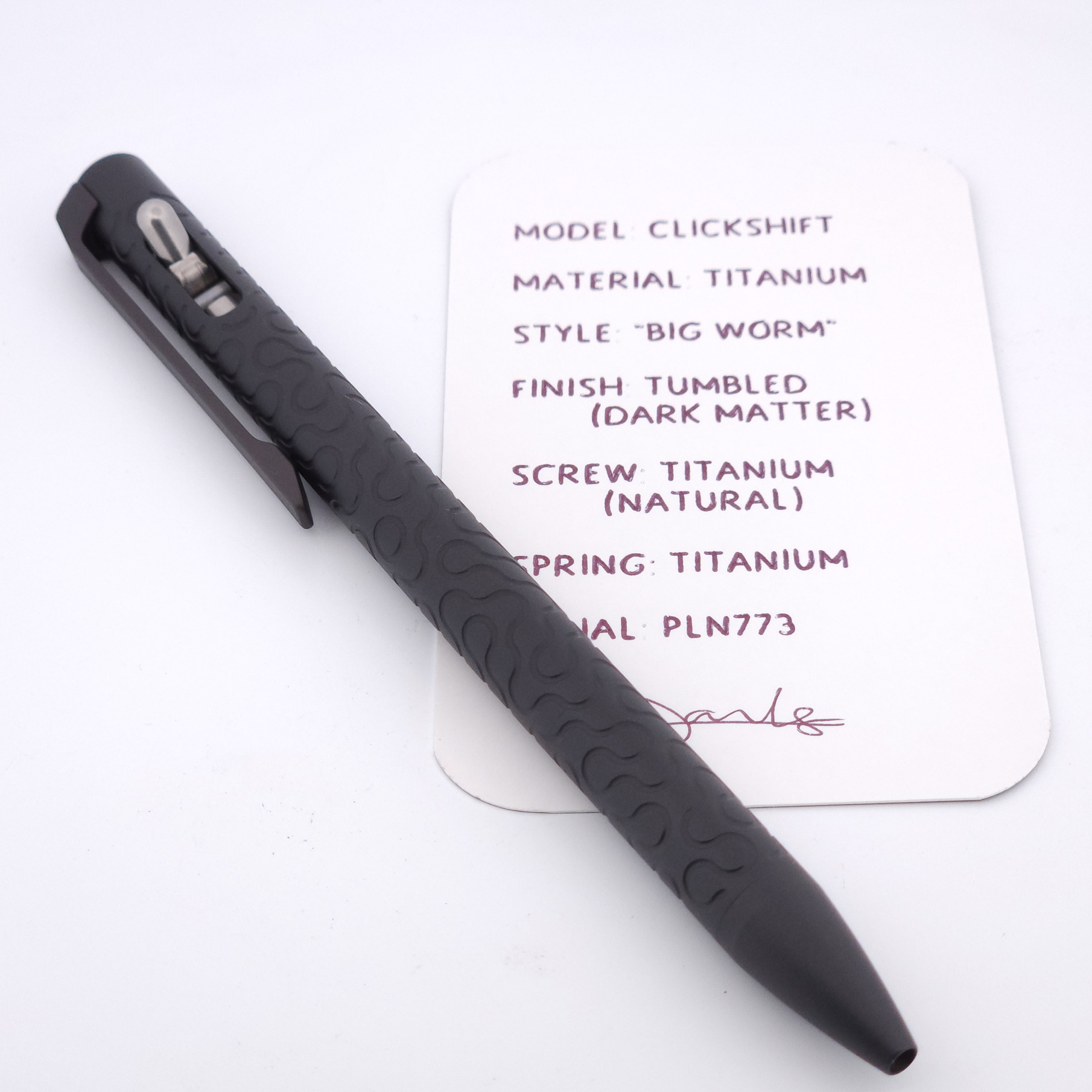 PLN773 - Clickshift™ "Big Worm"