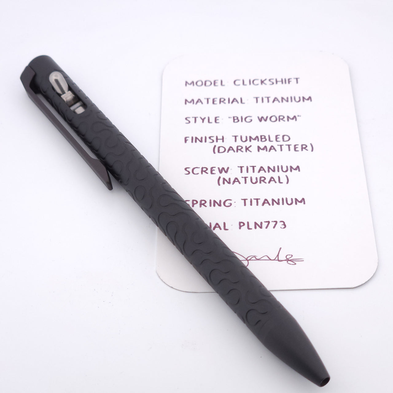 PLN773 - Clickshift™ "Big Worm"