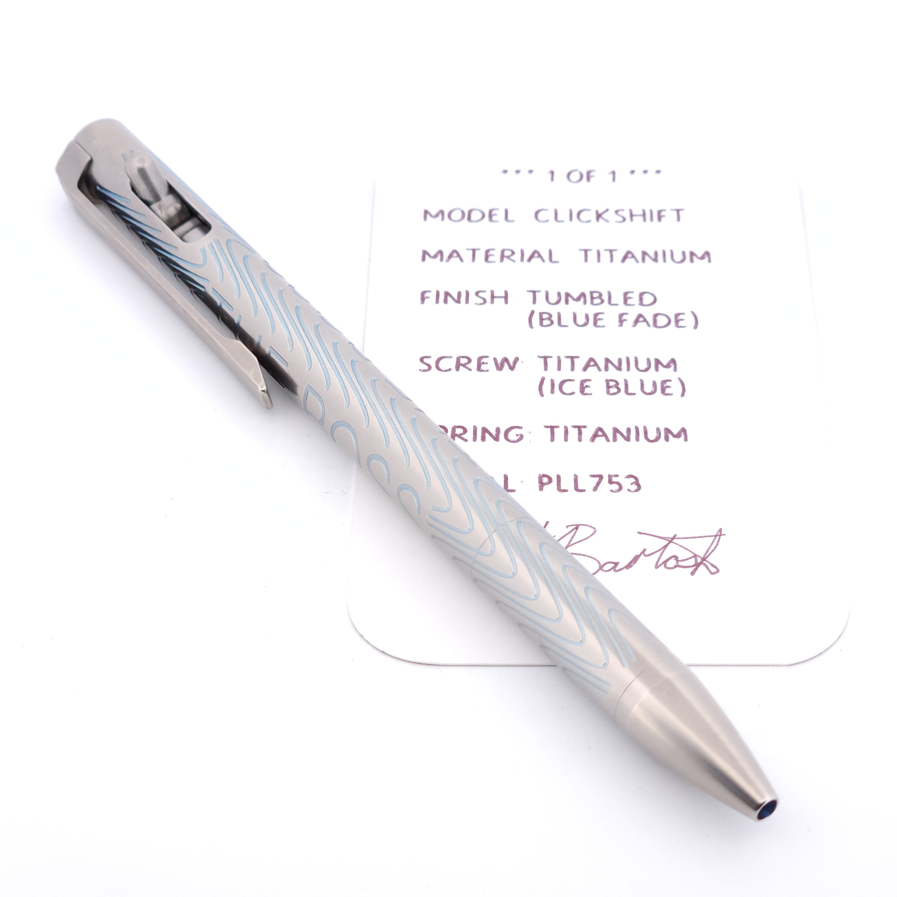 PenLab™ Custom Pen: PLL753 * 1 of 1 *