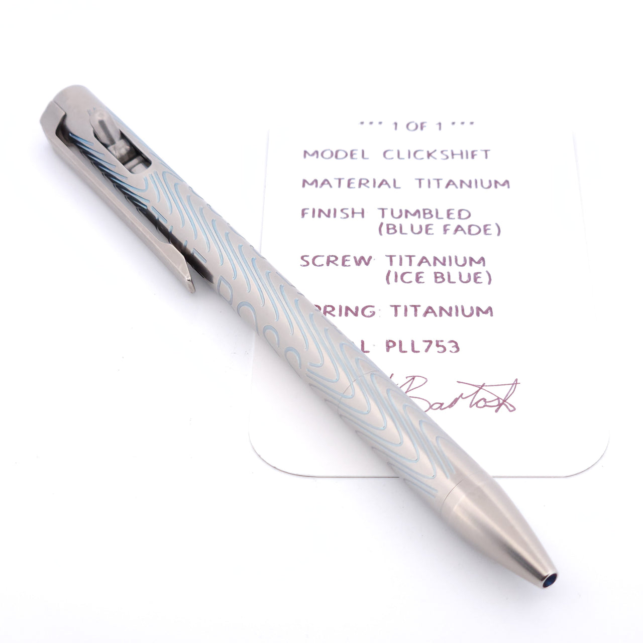 PenLab™ Custom Pen: PLL753 * 1 of 1 *