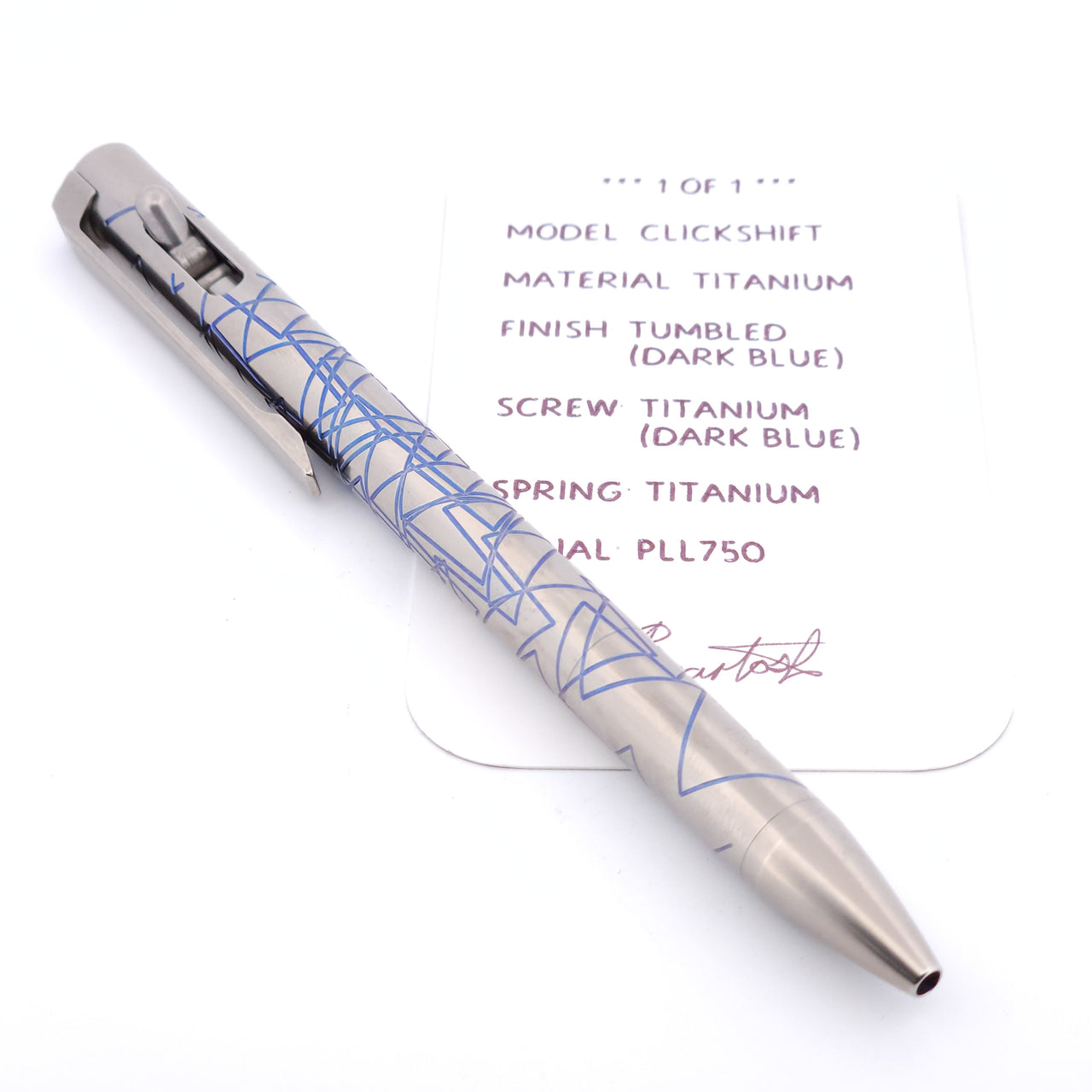 PenLab™ Custom Pen: PLL750 * 1 of 1 *