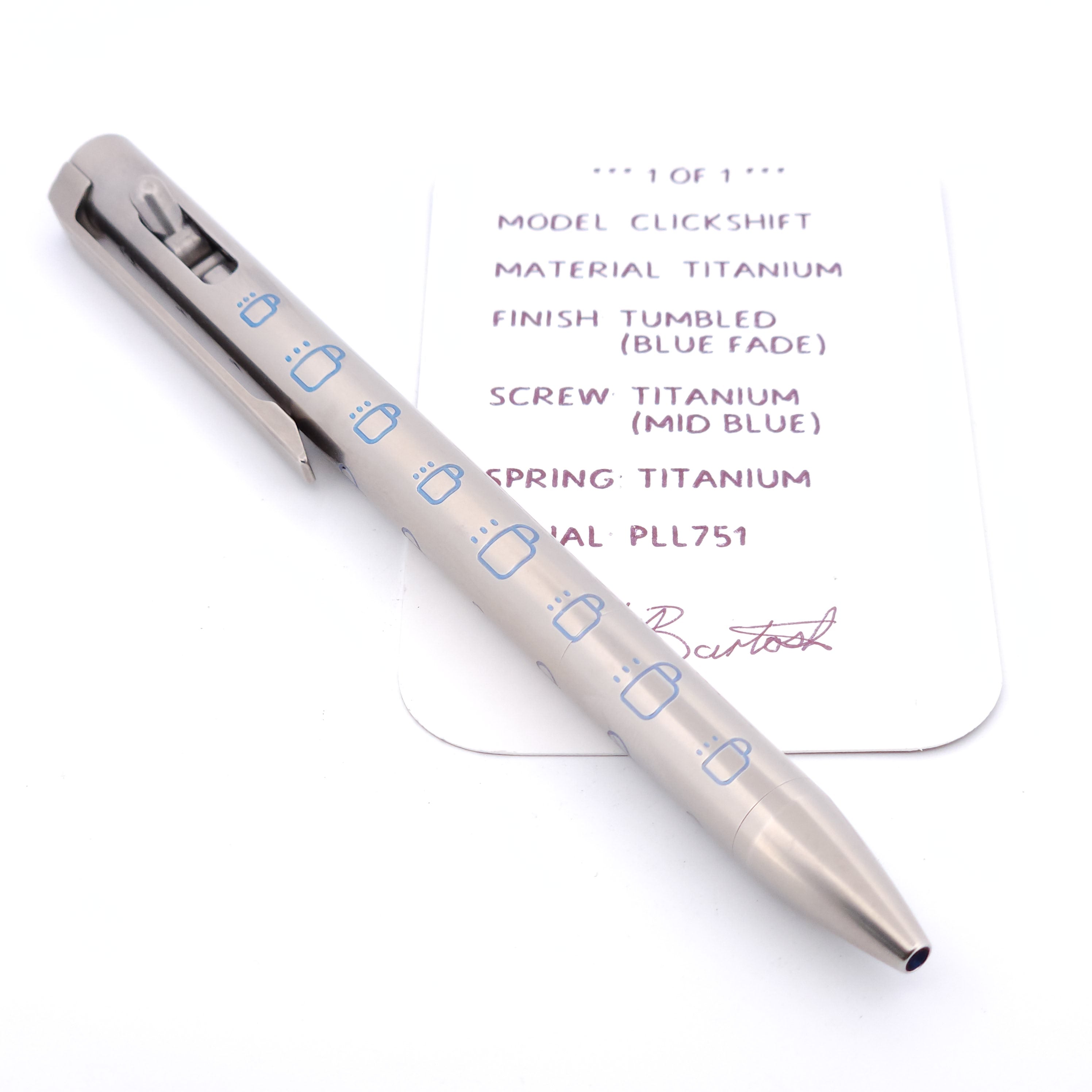 PenLab™ Custom Pen: PLL751 * 1 of 1 *