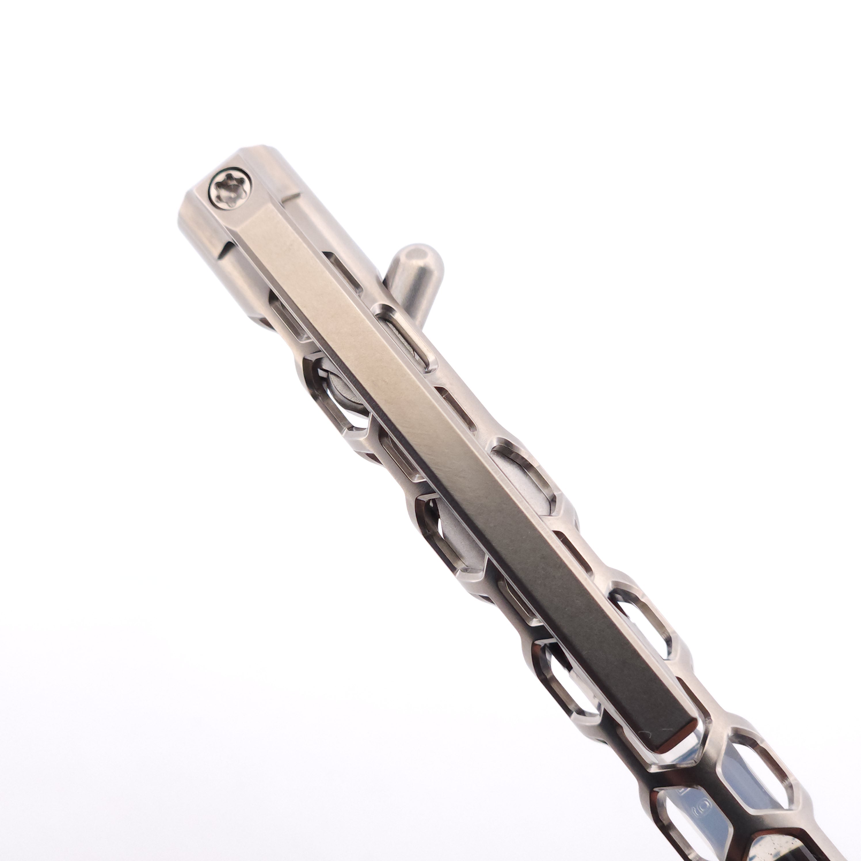 Clickshift™ "Skelly Hex" - Custom Titanium Pen (Matte)