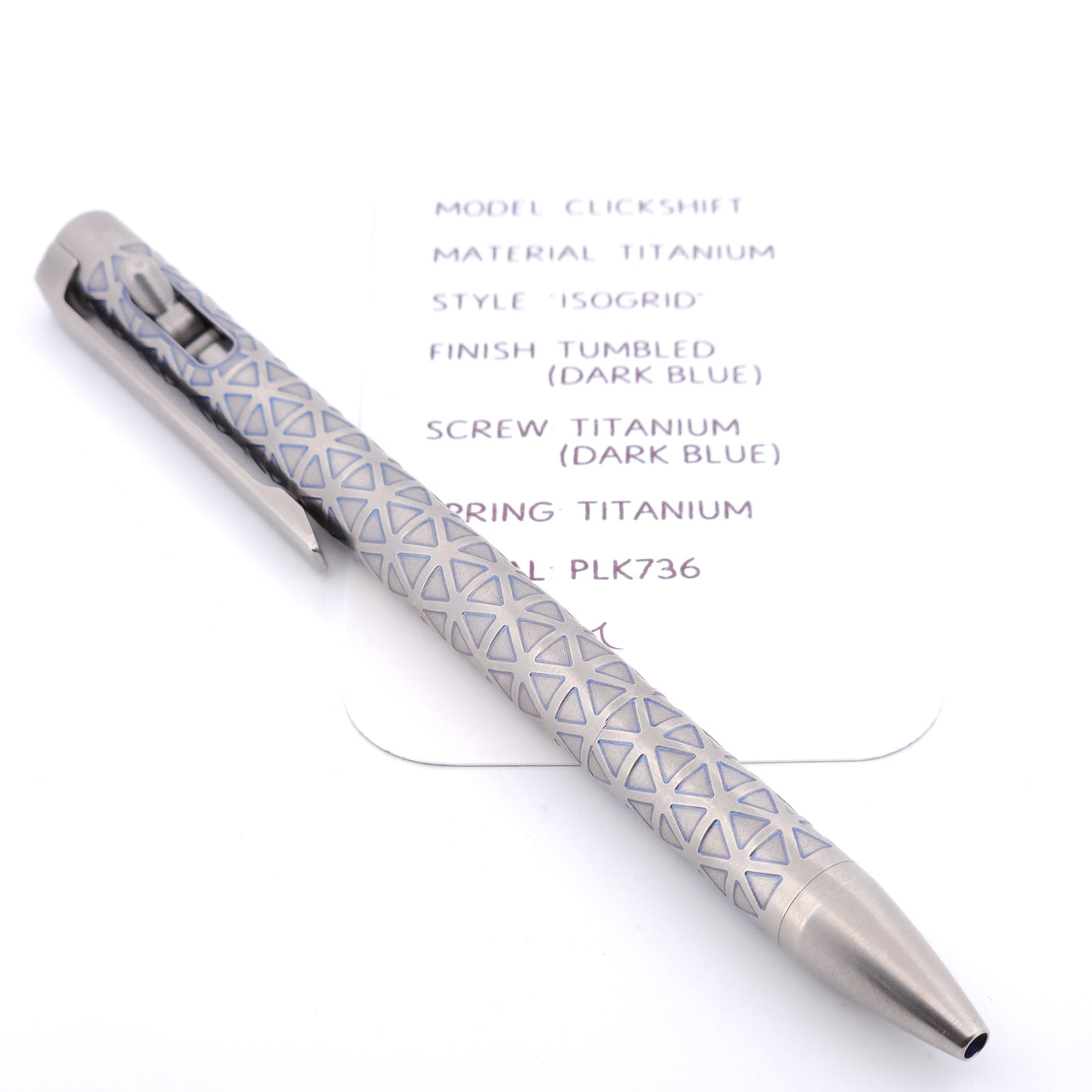 PenLab™ Custom Pen: PLK736 - "Isogrid"