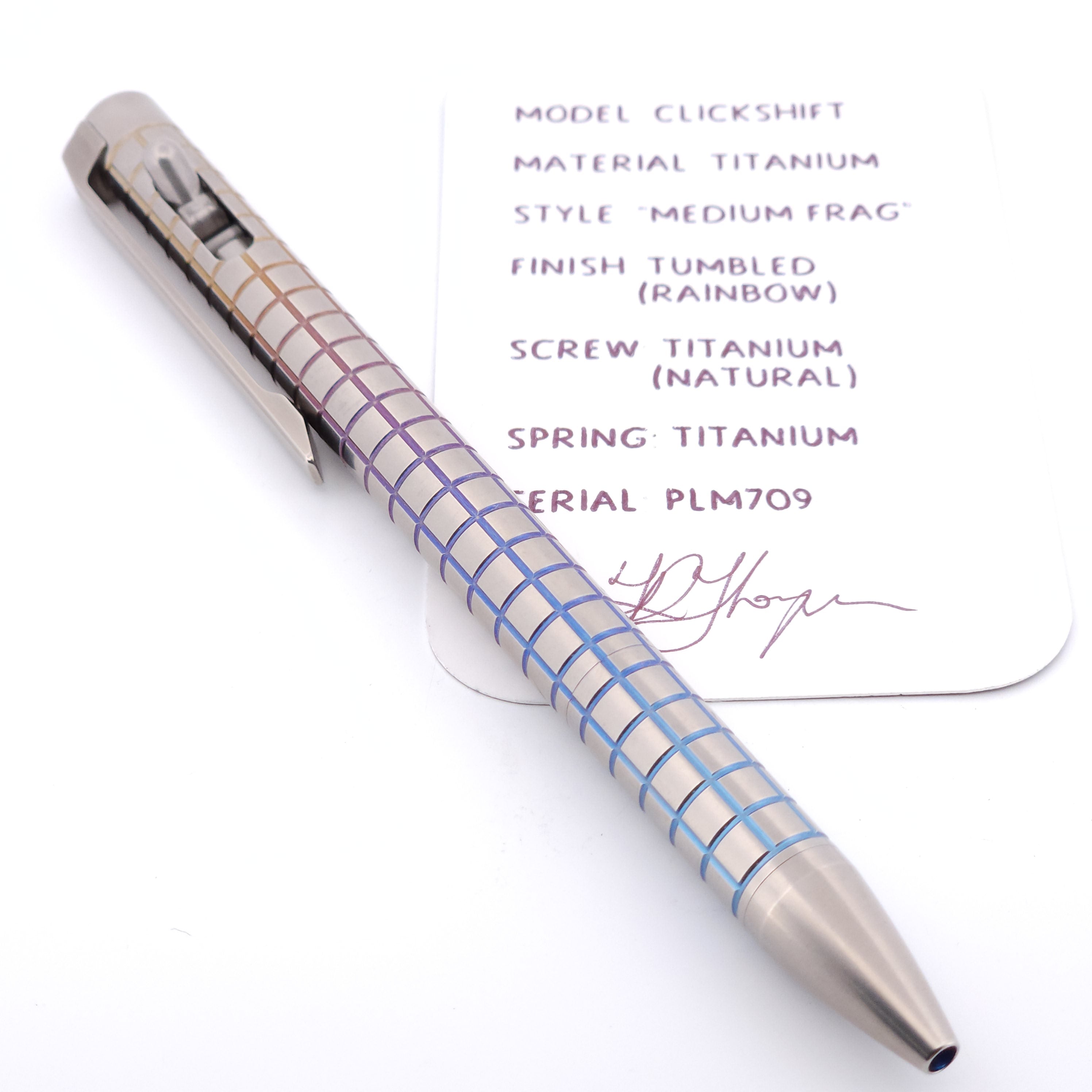 PenLab™ Custom Pen: PLM709 - "Medium Frag"