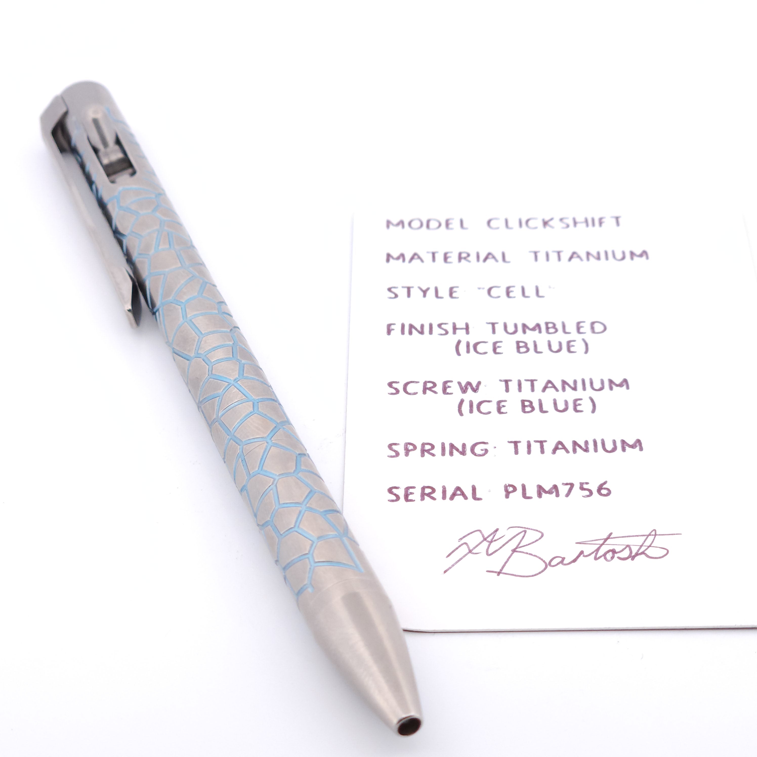PenLab™ Custom Pen: PLM756 - "Cell"