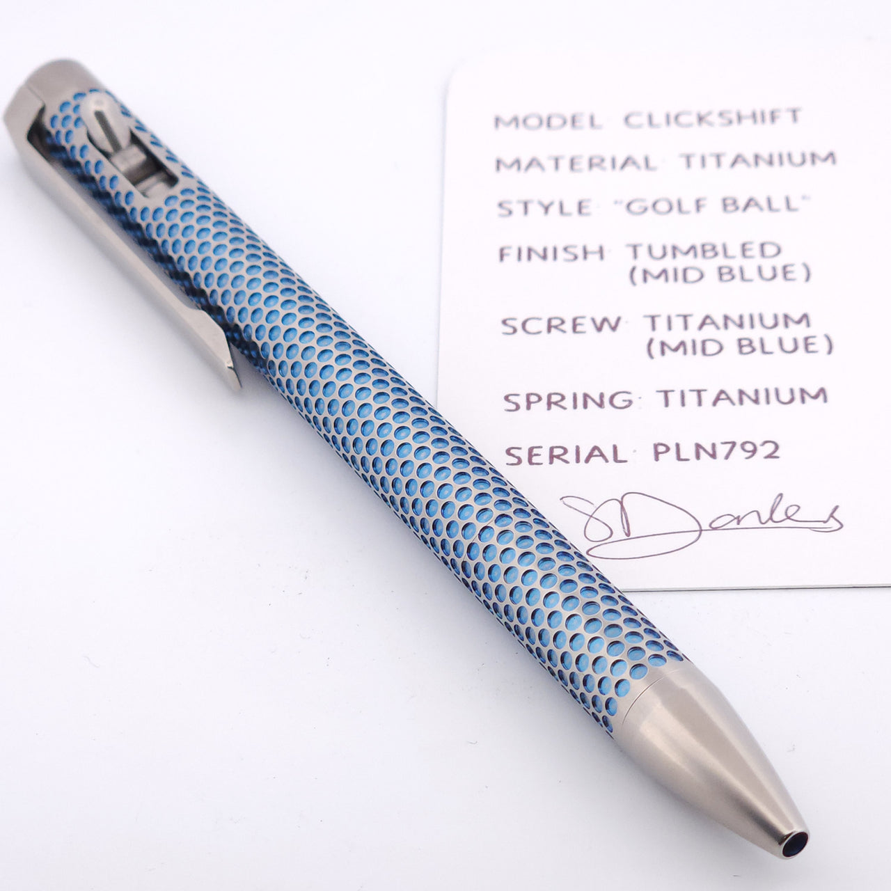 PLN792 - Clickshift™ "Golf Ball"
