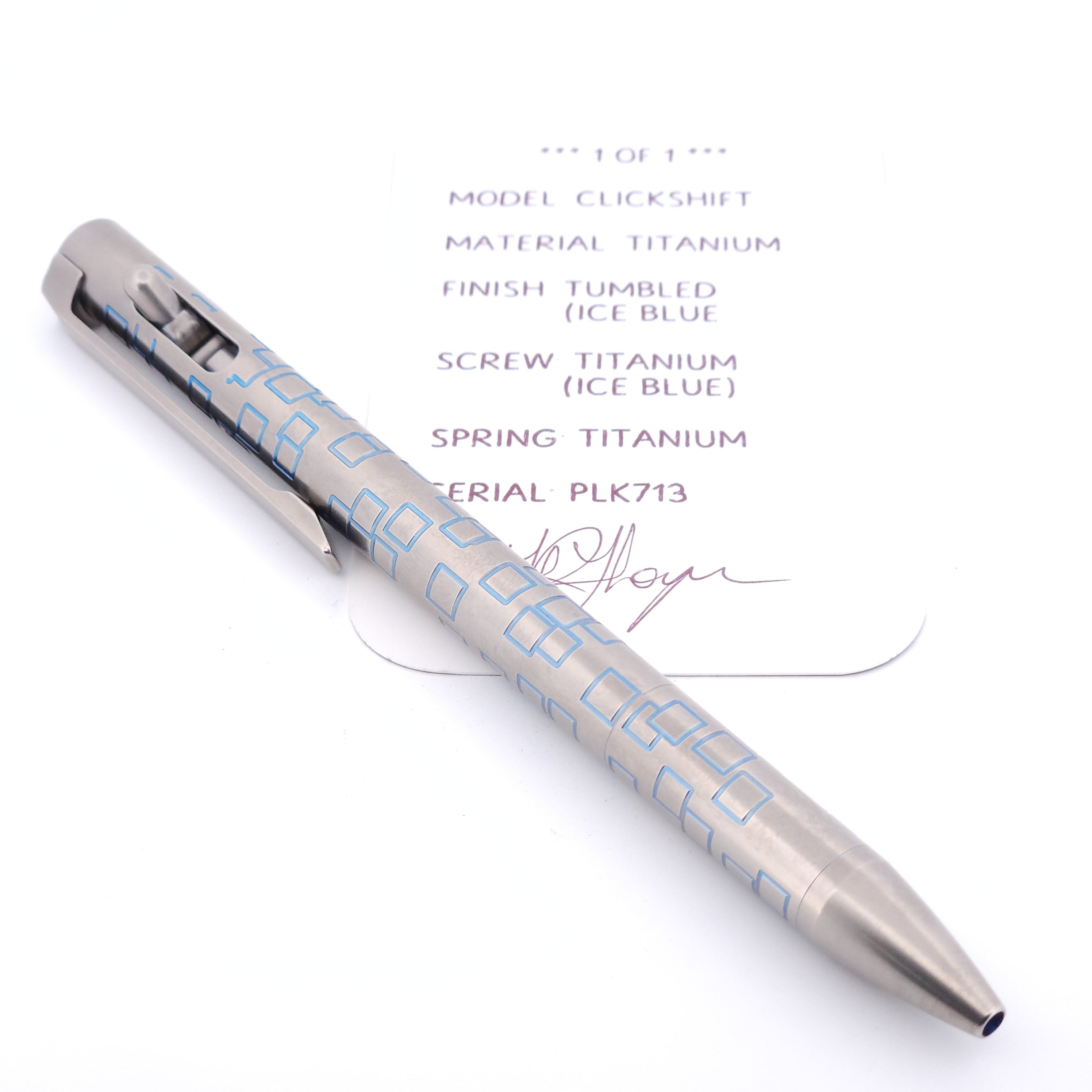 PenLab™ Custom Pen: PLK713 * 1 of 1 *