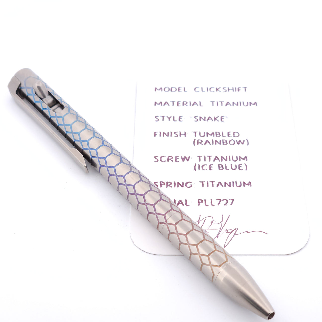 PenLab™ Custom Pen: PLL727 - "Snake"