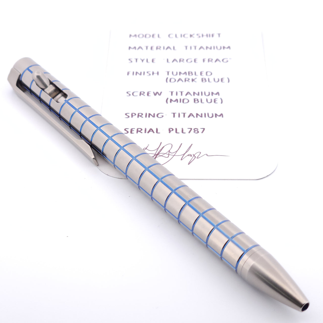 PenLab™ Custom Pen: PLL787 - "Large Frag"