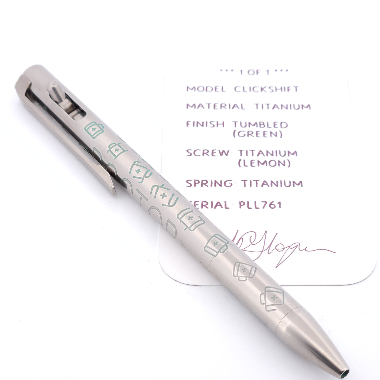 PenLab™ Custom Pen: PLL761 * 1 of 1 * *BLEM*