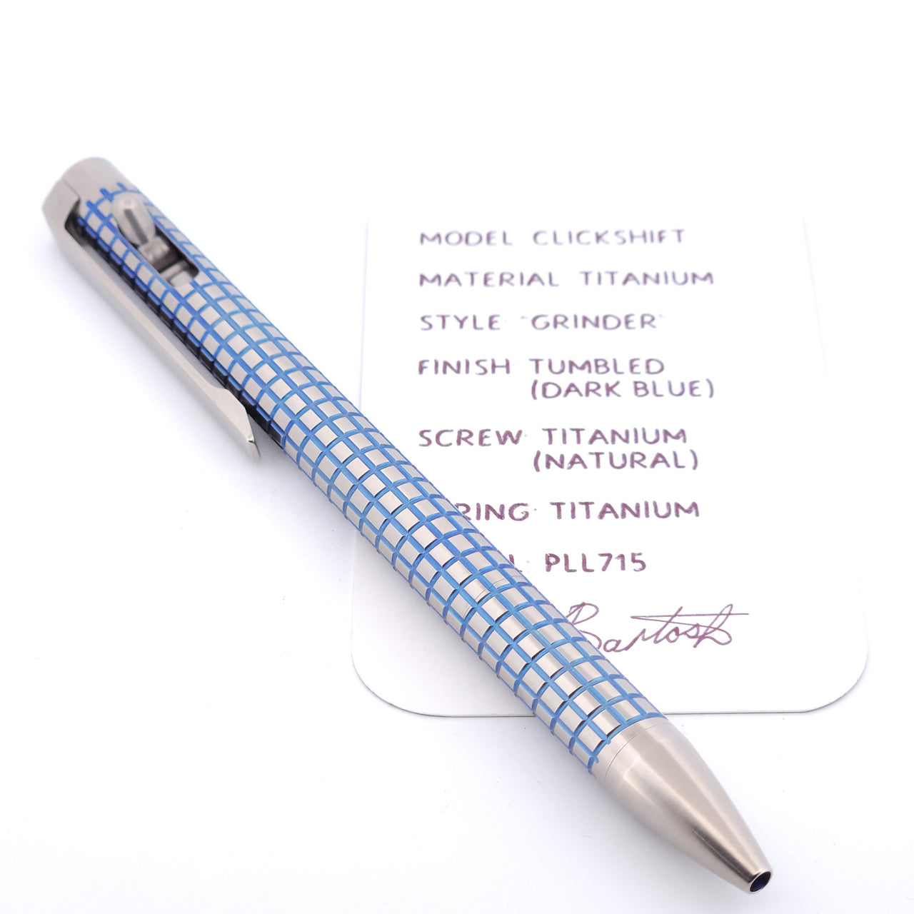 PenLab™ Custom Pen: PLL715 - "Grinder"