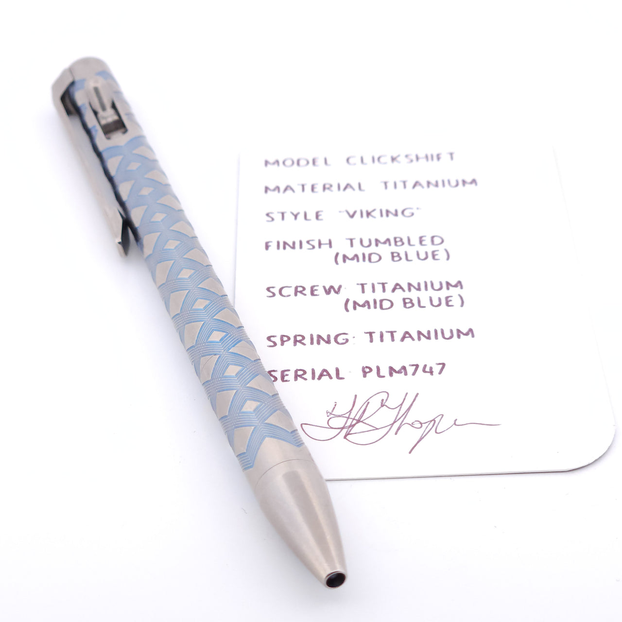 PenLab™ Custom Pen: PLM747 - "Viking"