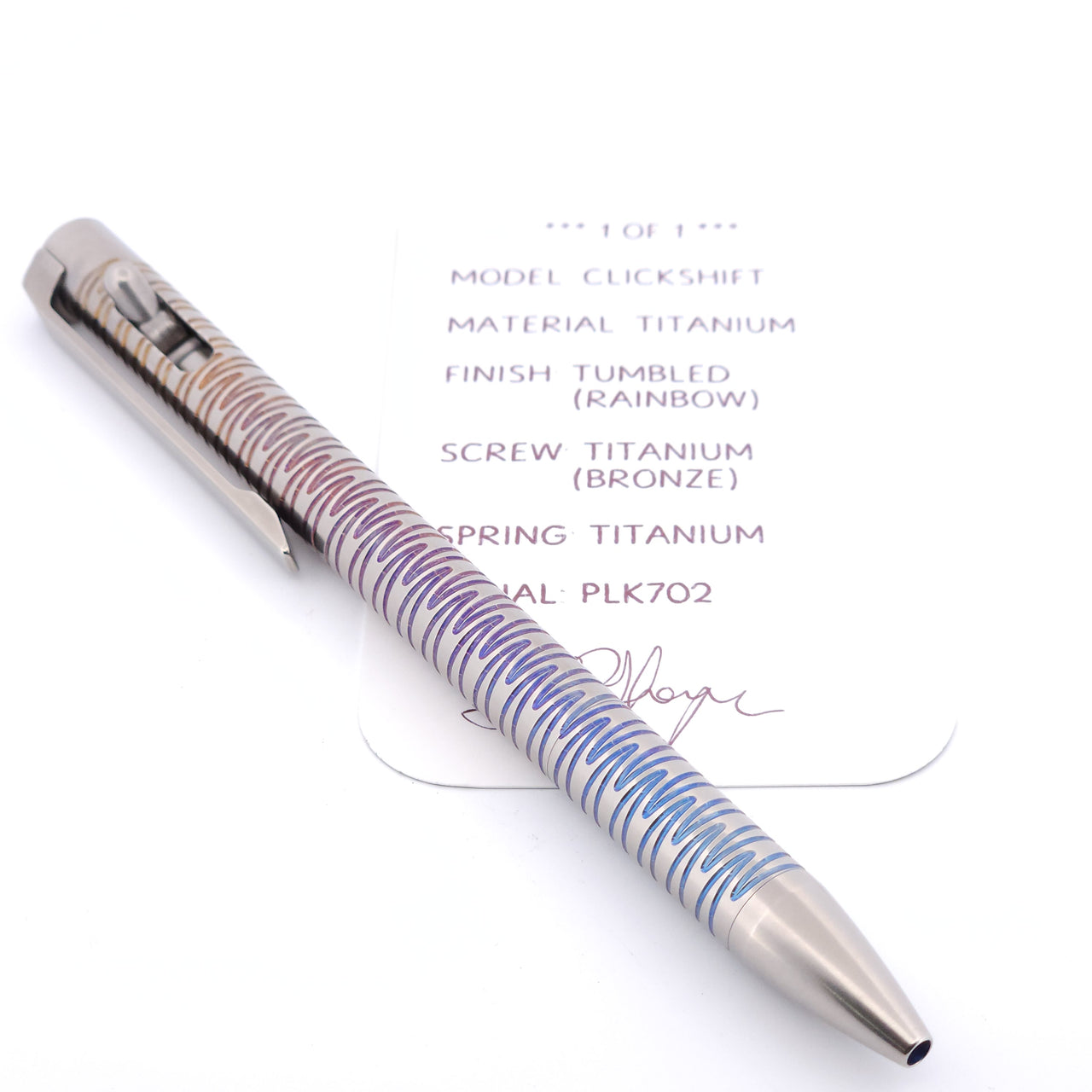 PenLab™ Custom Pen: PLK702 * 1 of 1 *