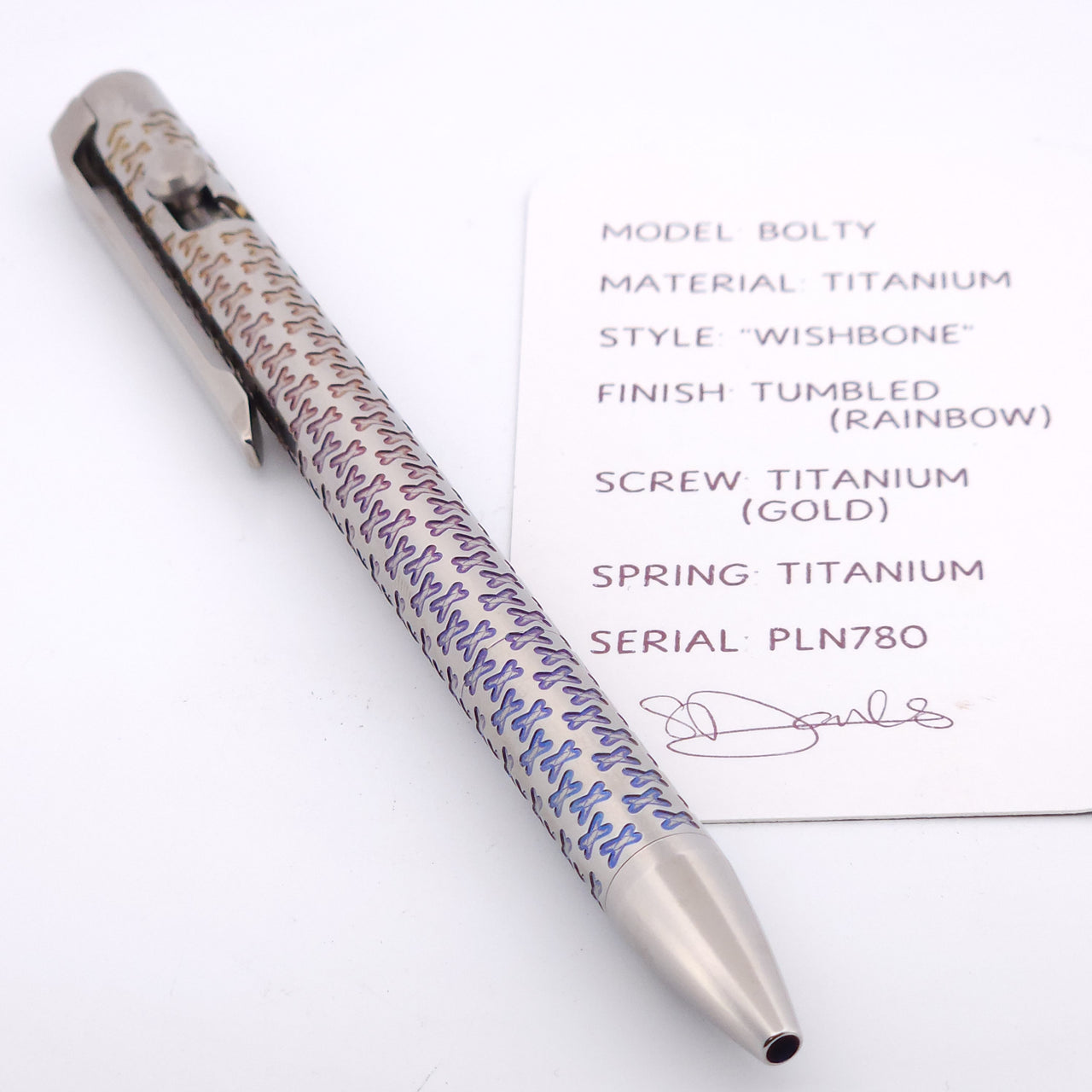 PenLab™ Bolty: PLN780 "Wishbone"