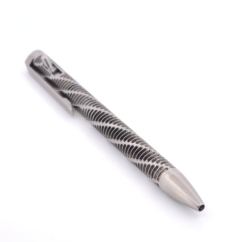 Skelly Helix titanium pen