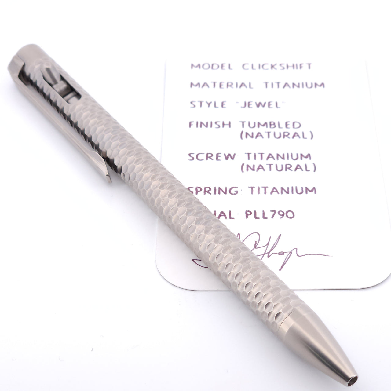PenLab™ Custom Pen: PLL790 - "Jewel"