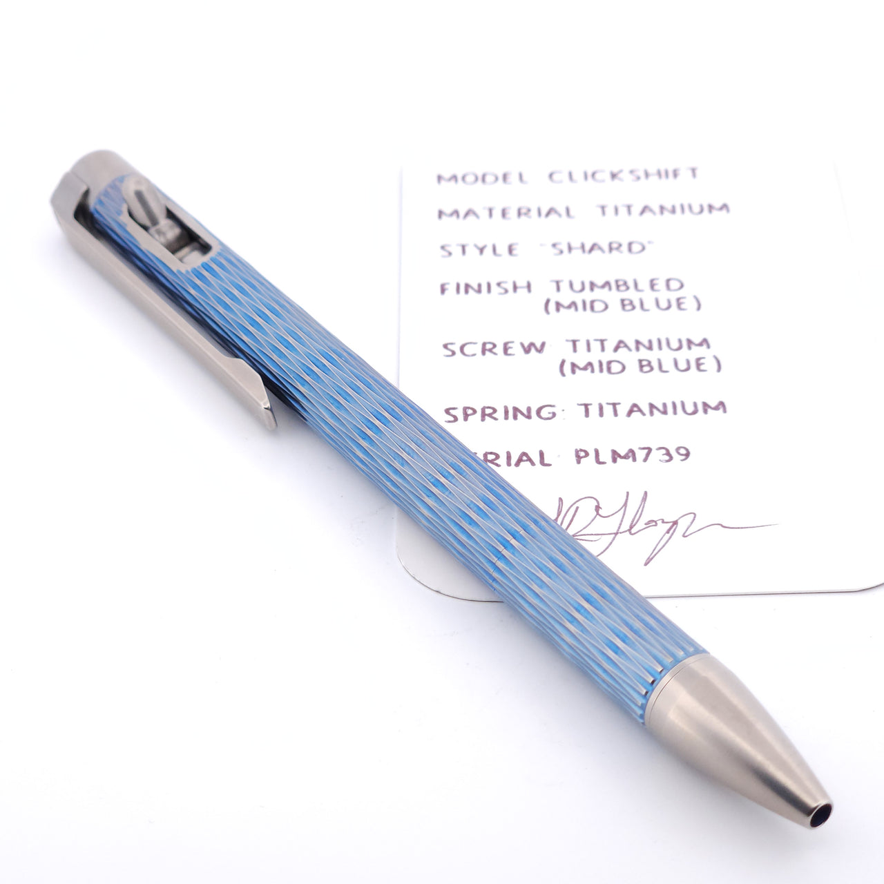 PenLab™ Custom Pen: PLM739 - "Shard"