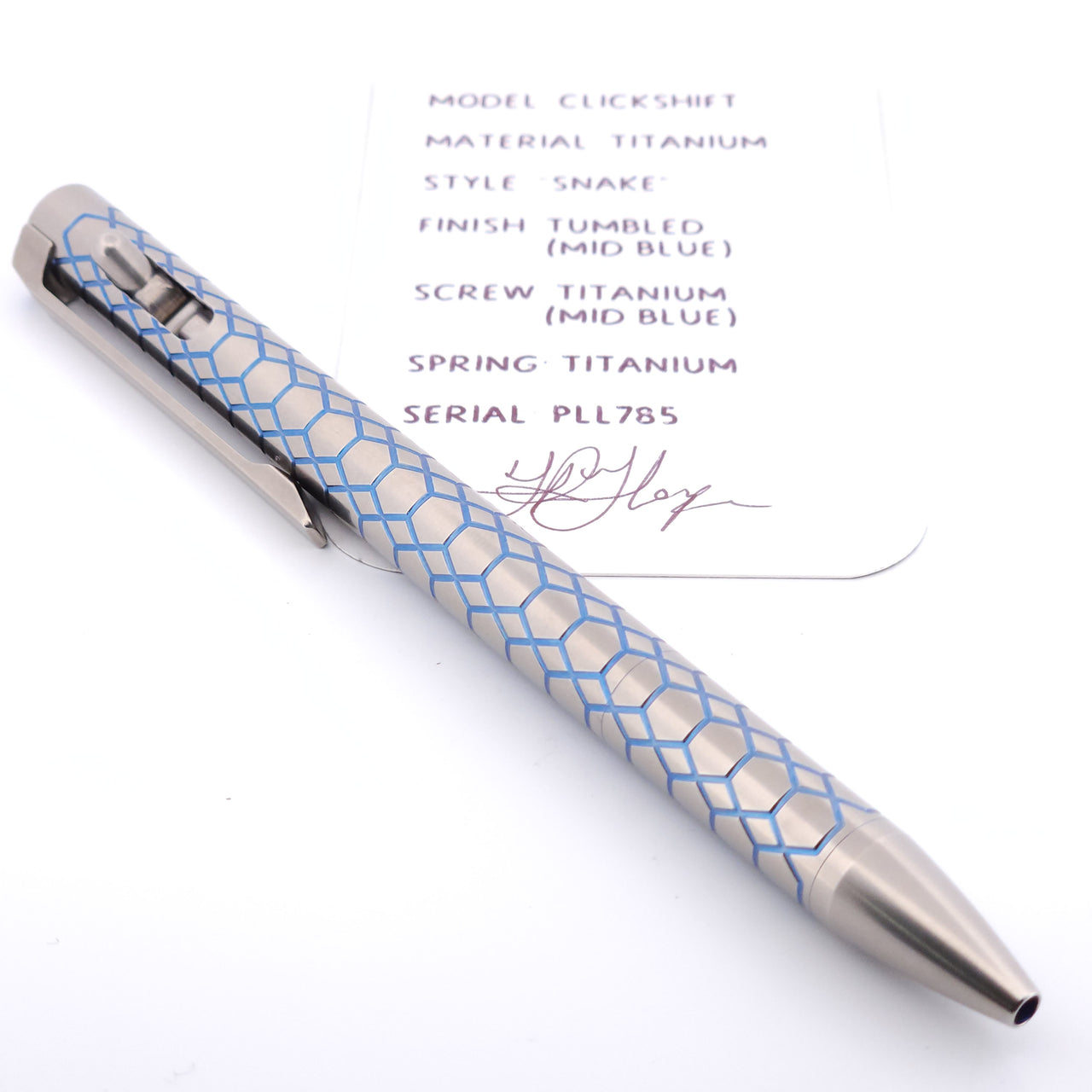 PenLab™ Custom Pen: PLL785 - "Snake"