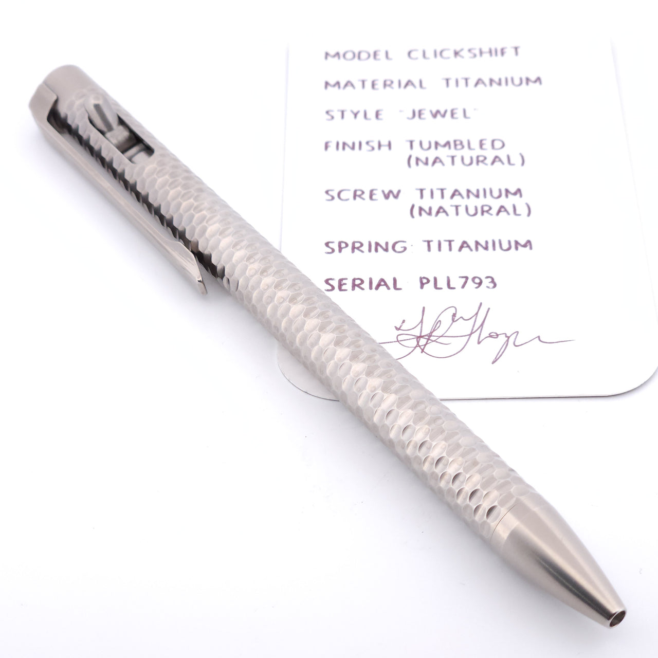 PenLab™ Custom Pen: PLL793 - "Jewel"