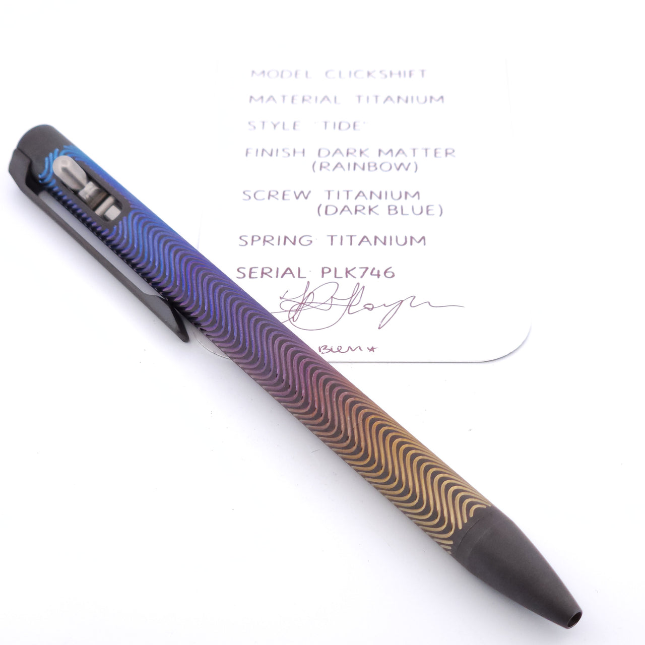 PenLab™ Custom Pen: PLK746 - "Tide" *BLEM*