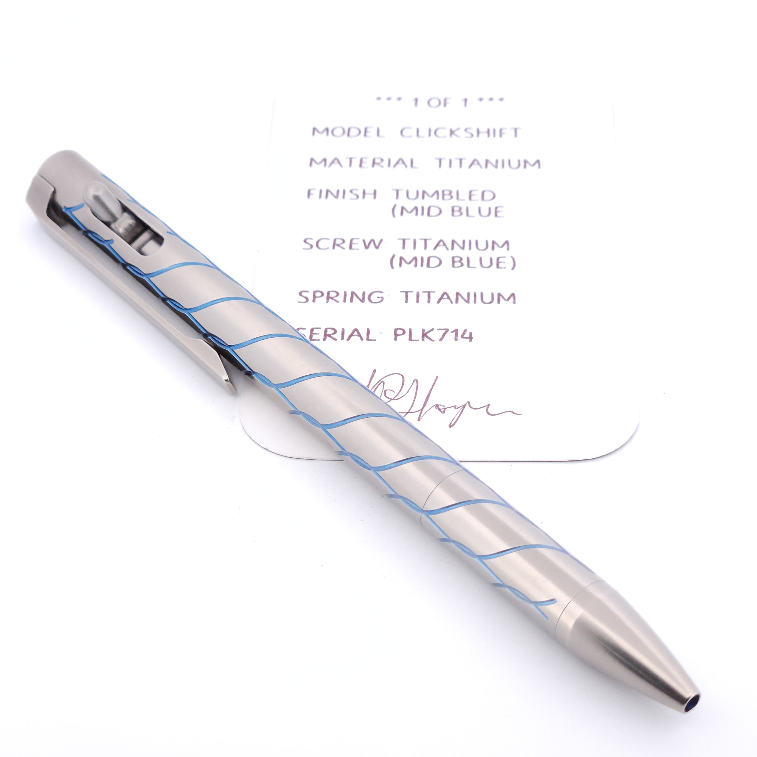 PenLab™ Custom Pen: PLK714 * 1 of 1 *