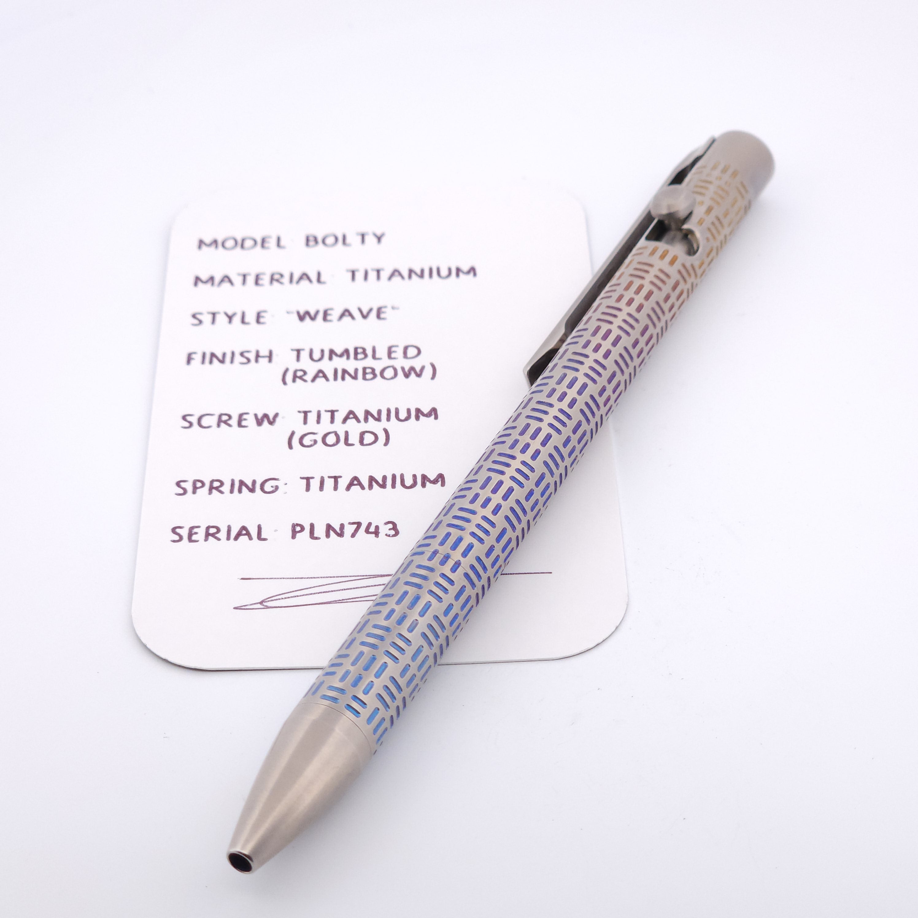 PenLab™ Bolty: PLN743 "Weave"