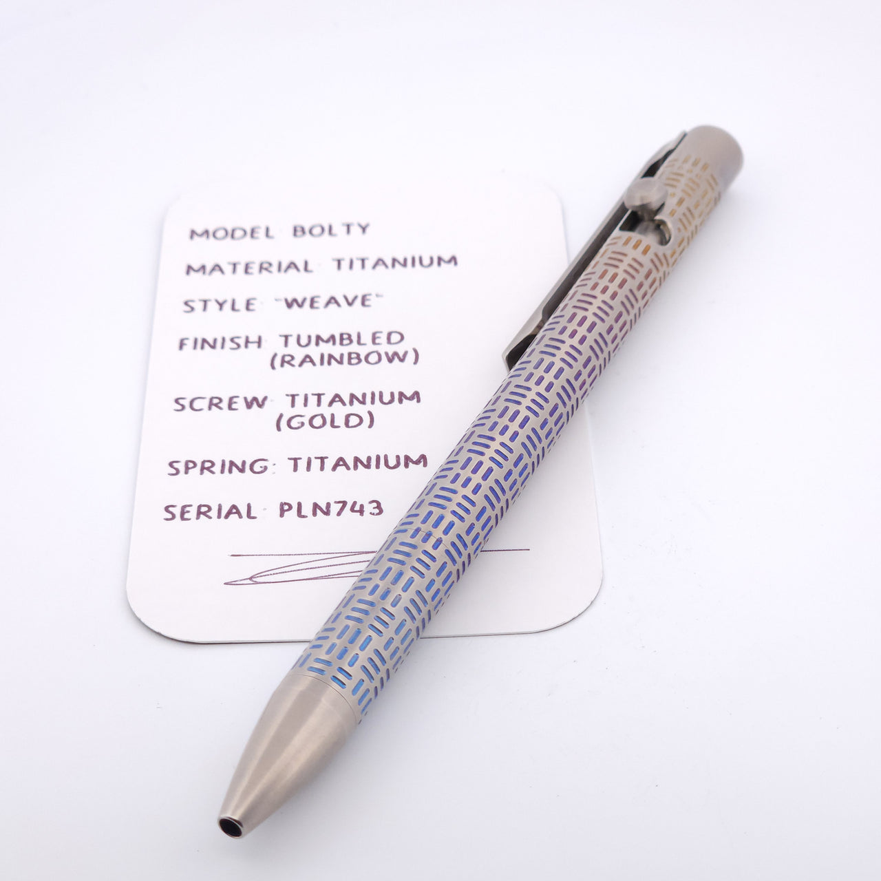 PenLab™ Bolty: PLN743 "Weave"