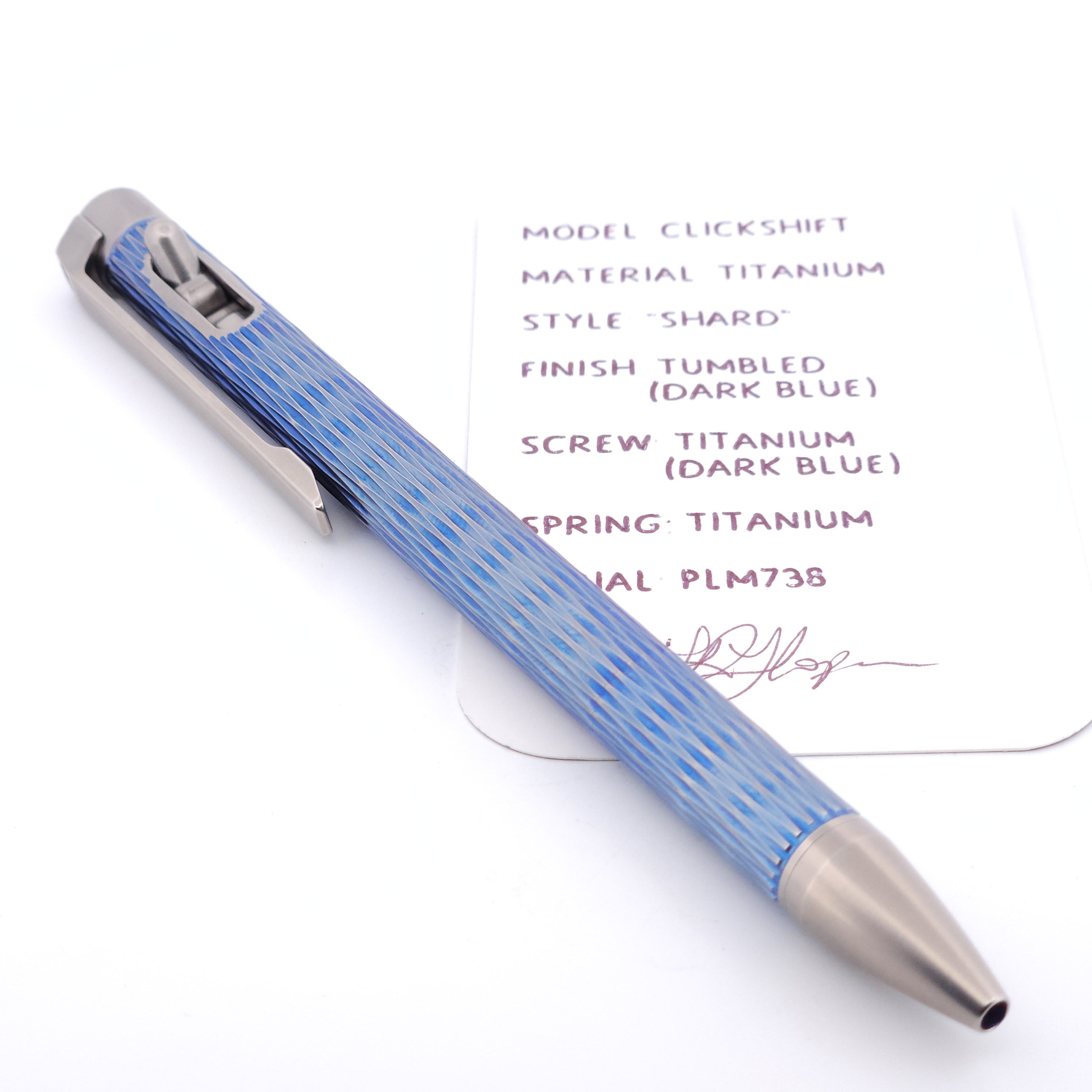 PenLab™ Custom Pen: PLM738 - "Shard"