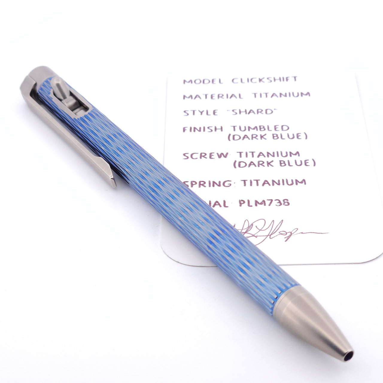 PenLab™ Custom Pen: PLM738 - "Shard"