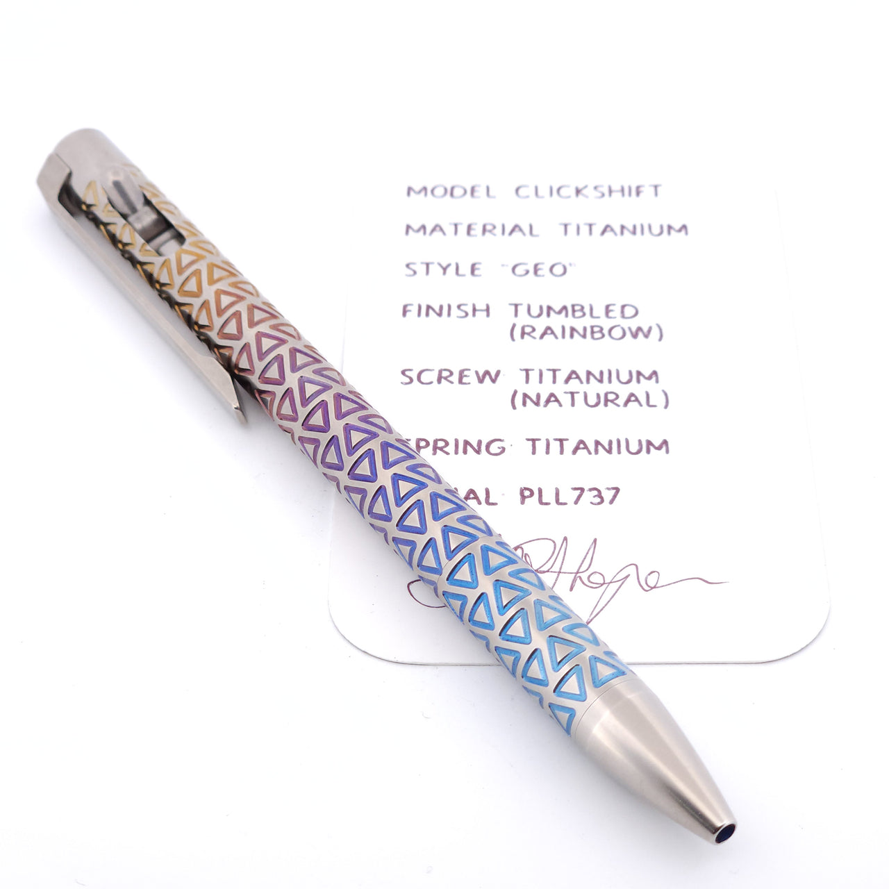 PenLab™ Custom Pen: PLL737 - "Geo"